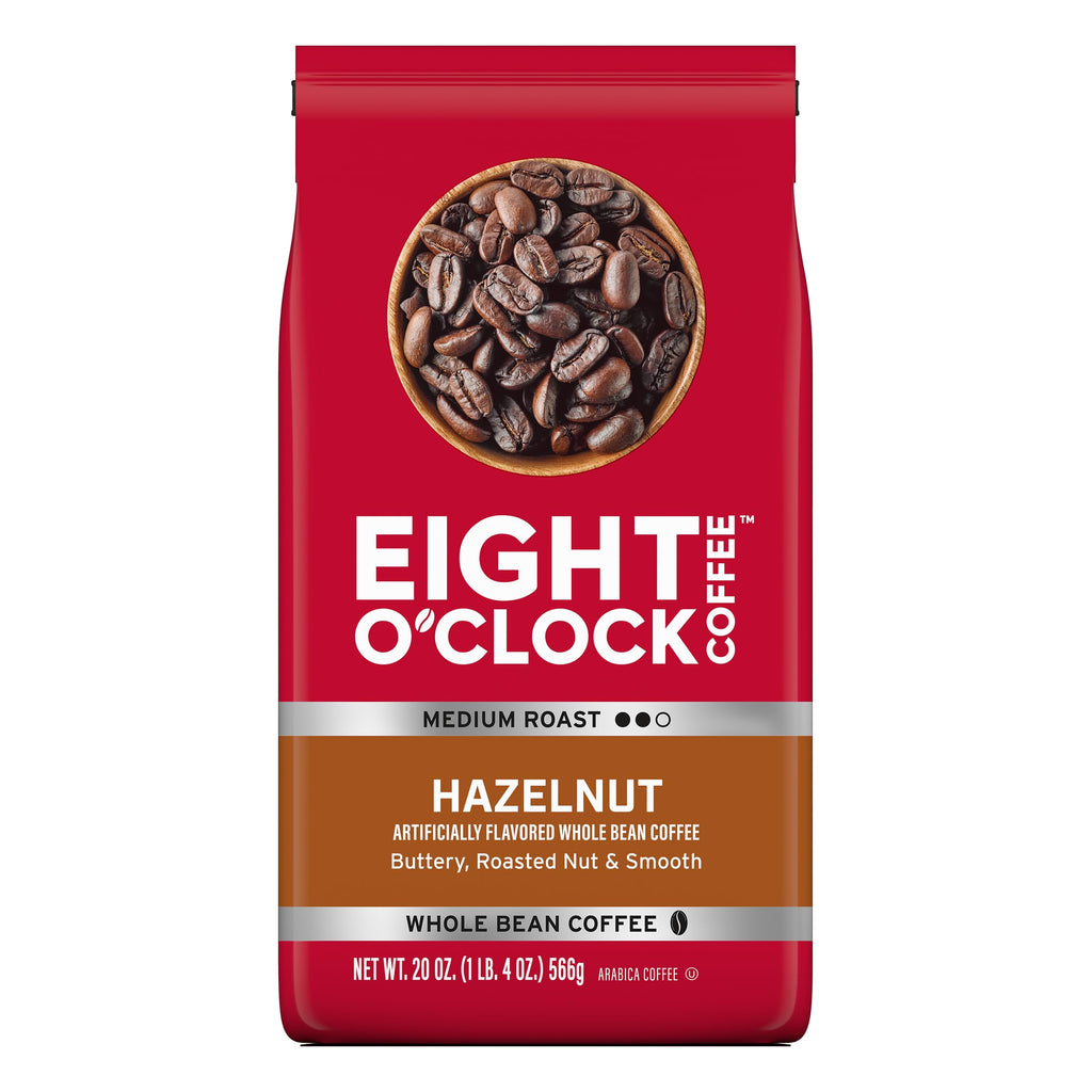 Eight O'Clock Coffee The Original, Medium Roast Whole Bean Coffee, Sweet, Fruity, Well Balanced, 30 Ounce (Pack of 1)