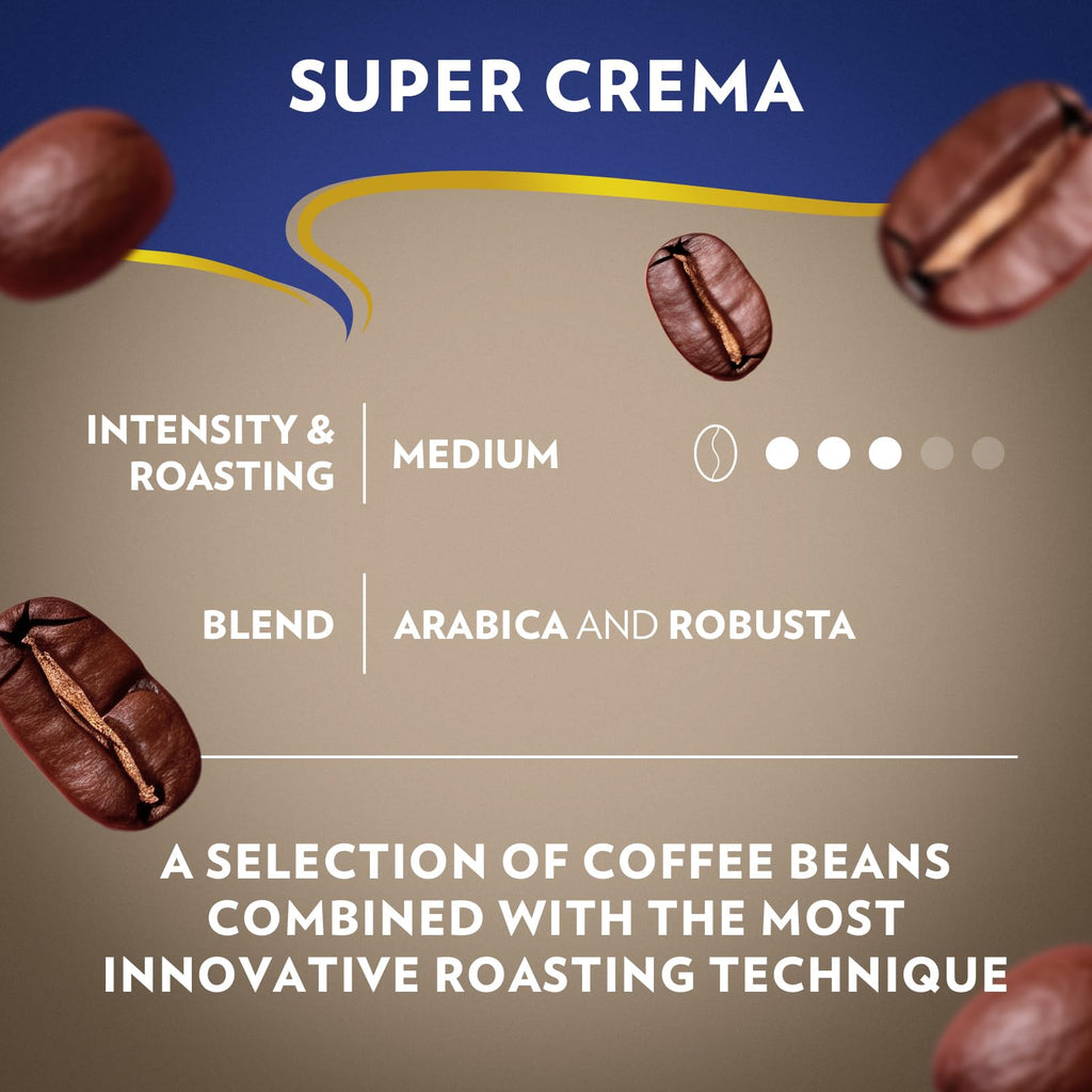 Lavazza Espresso Whole Bean Coffee, Medium Roast, 100% Arabica, 2.2 lb Bag (Pack of 1)