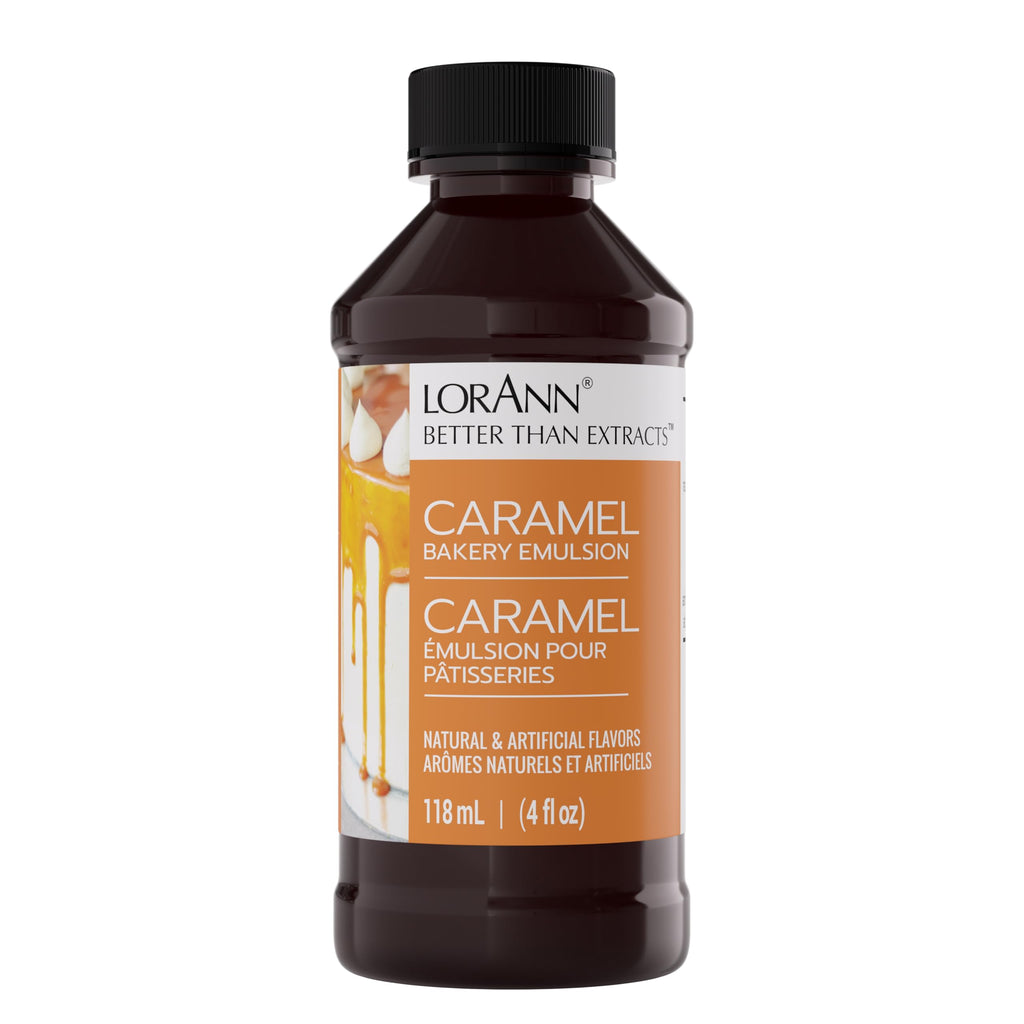LorAnn Oils Coffee Bakery Emulsion: True Essence, Ideal for Boosting Fruit Tones in Cakes, Cookies & Desserts, Gluten-Free, Keto-Friendly, Extract Substitute Essential for Your Kitchen, 4 Oz