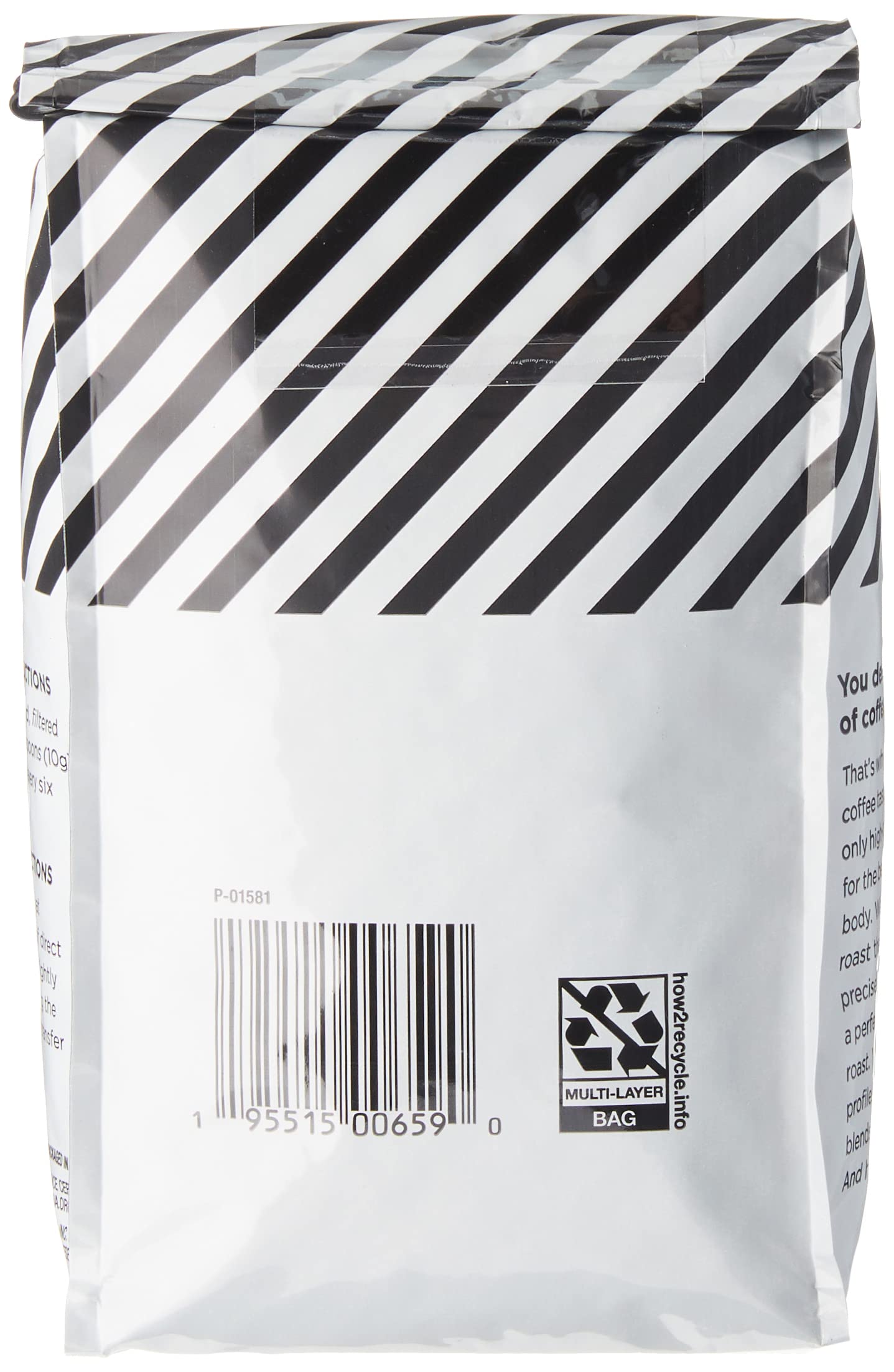 Amazon Fresh Colombia Whole Bean Coffee, Medium Roast, 12 Ounce