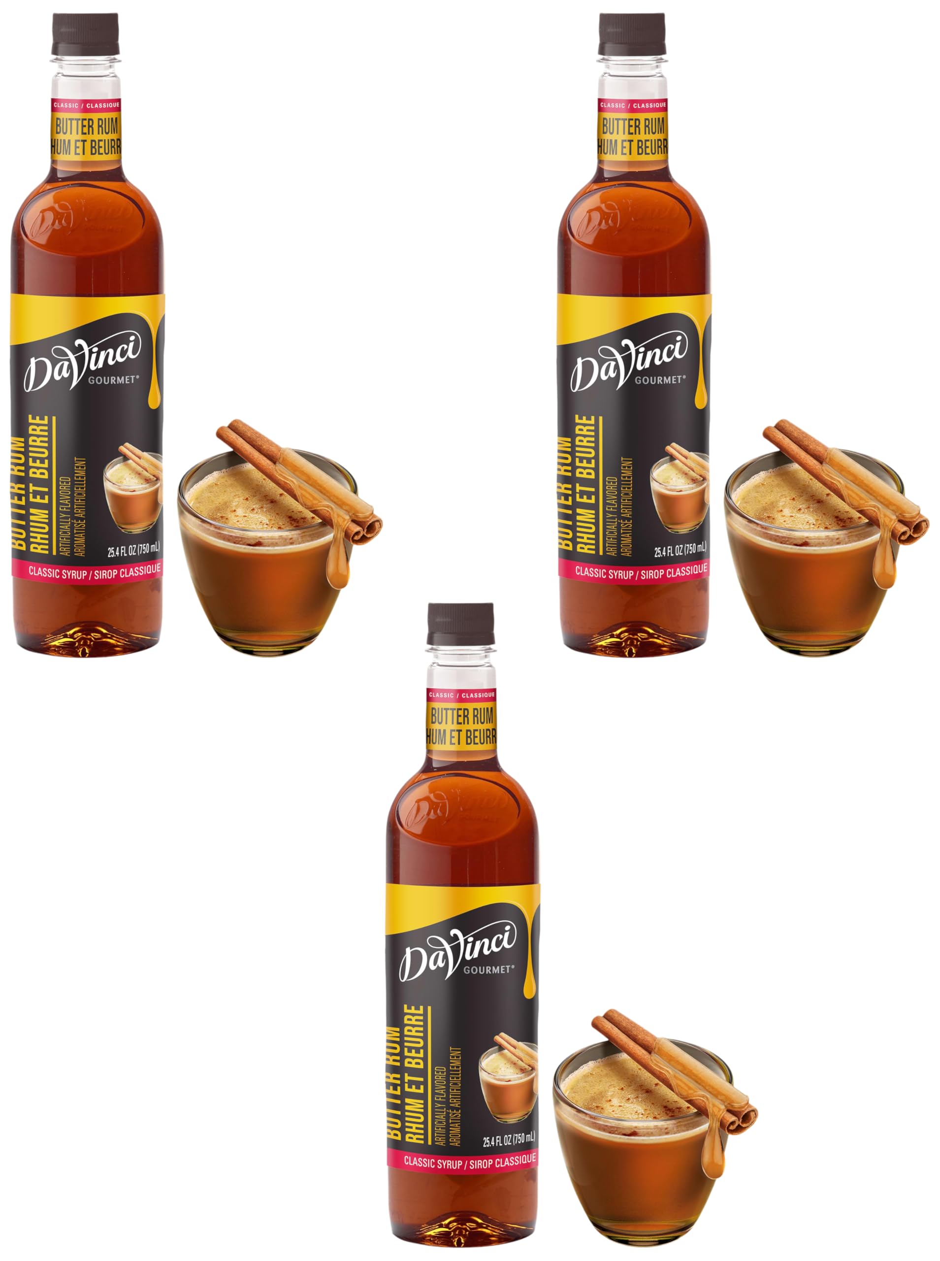 DaVinci Gourmet Classic Vanilla Syrup, 25.4 Fluid Ounces (Pack of 1)