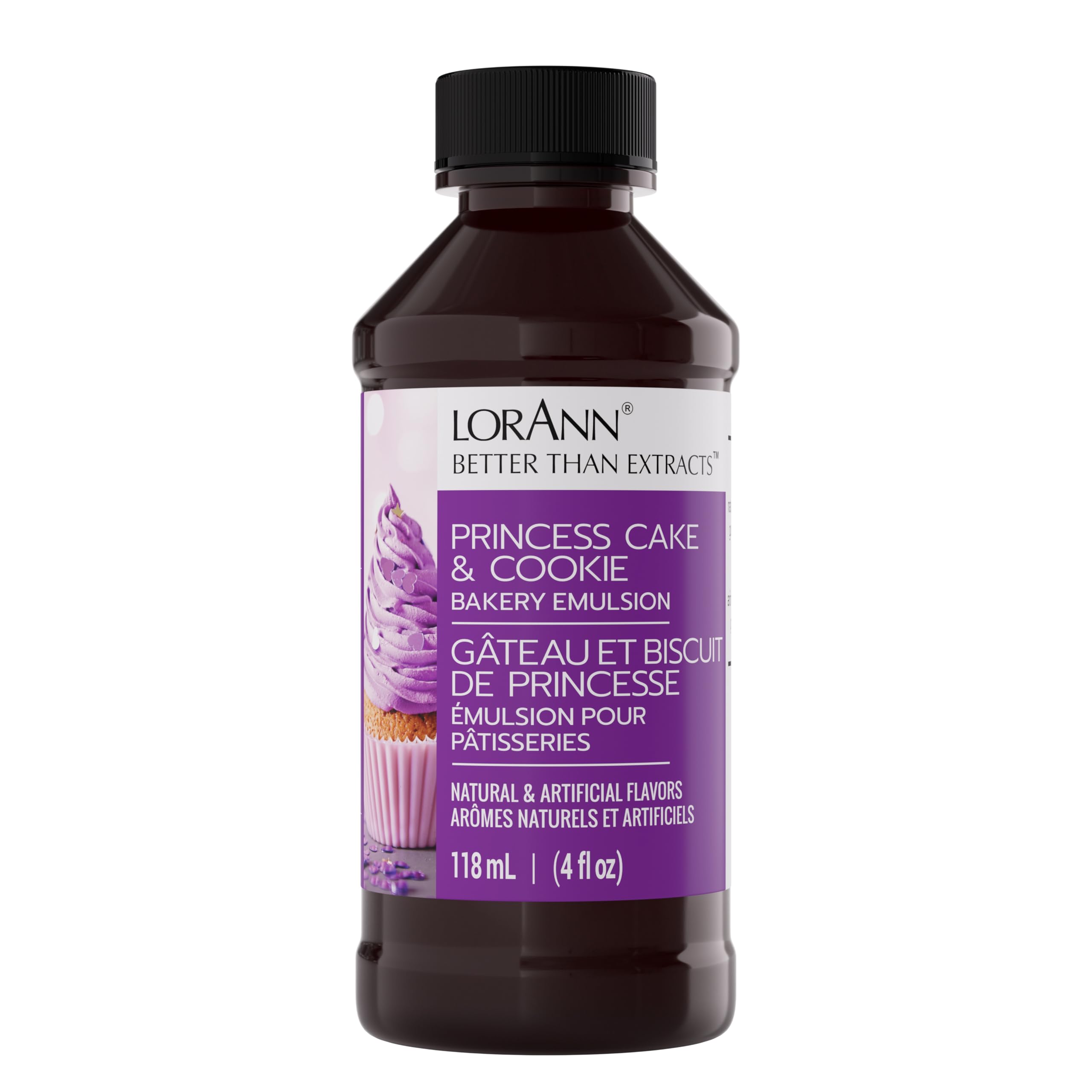 LorAnn Oils Coffee Bakery Emulsion: True Essence, Ideal for Boosting Fruit Tones in Cakes, Cookies & Desserts, Gluten-Free, Keto-Friendly, Extract Substitute Essential for Your Kitchen, 4 Oz