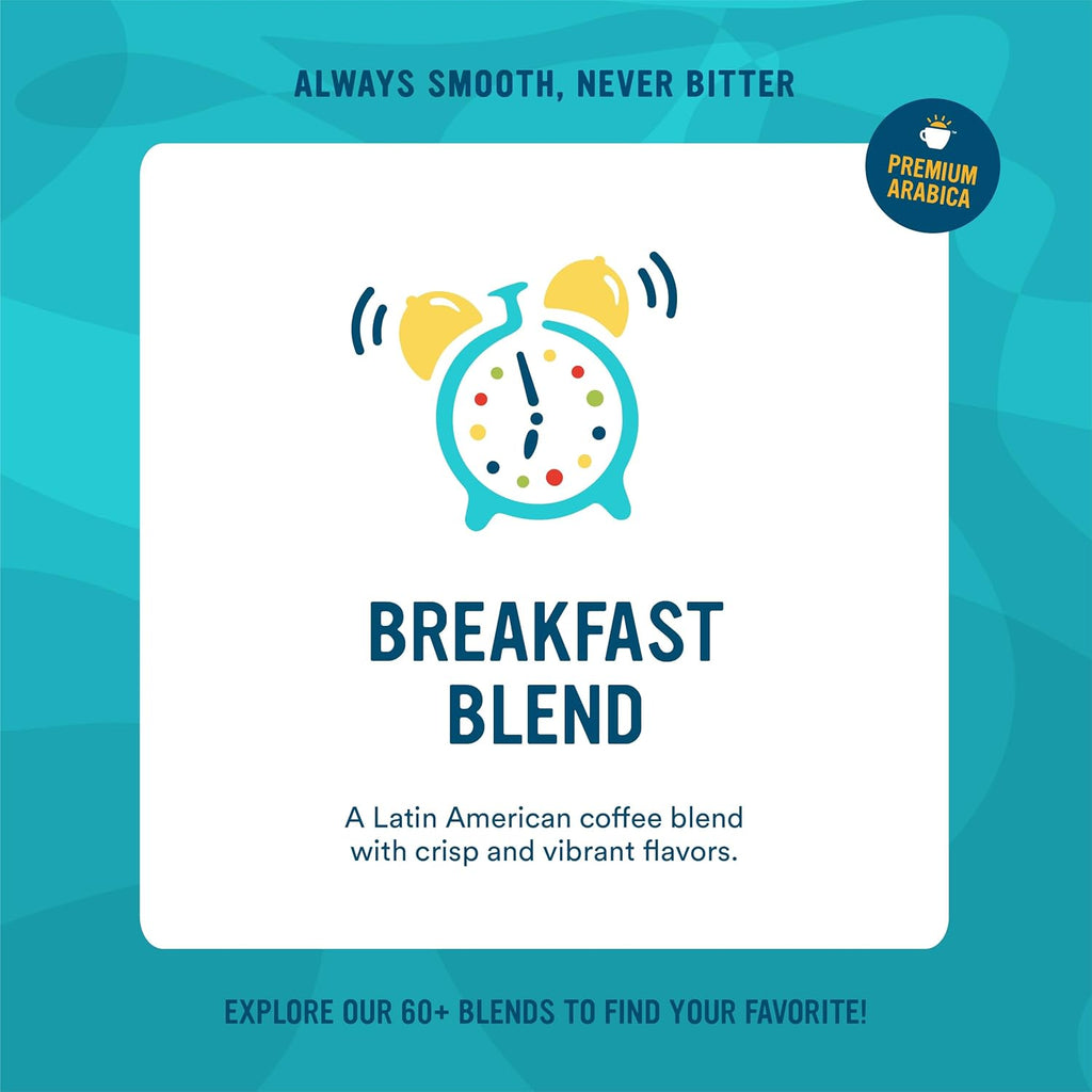 Cameron's Coffee Roasted Whole Bean Coffee, Breakfast Blend, 32 Ounce