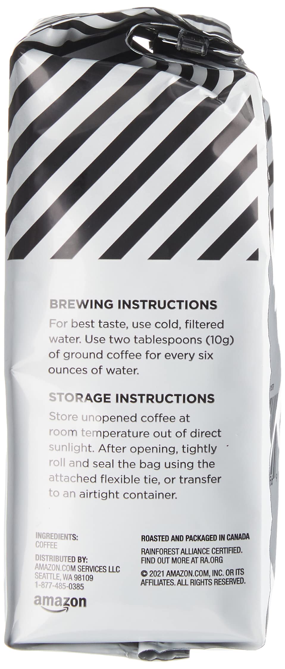 Amazon Fresh, Colombia Ground Coffee, Medium Roast, 32 Oz