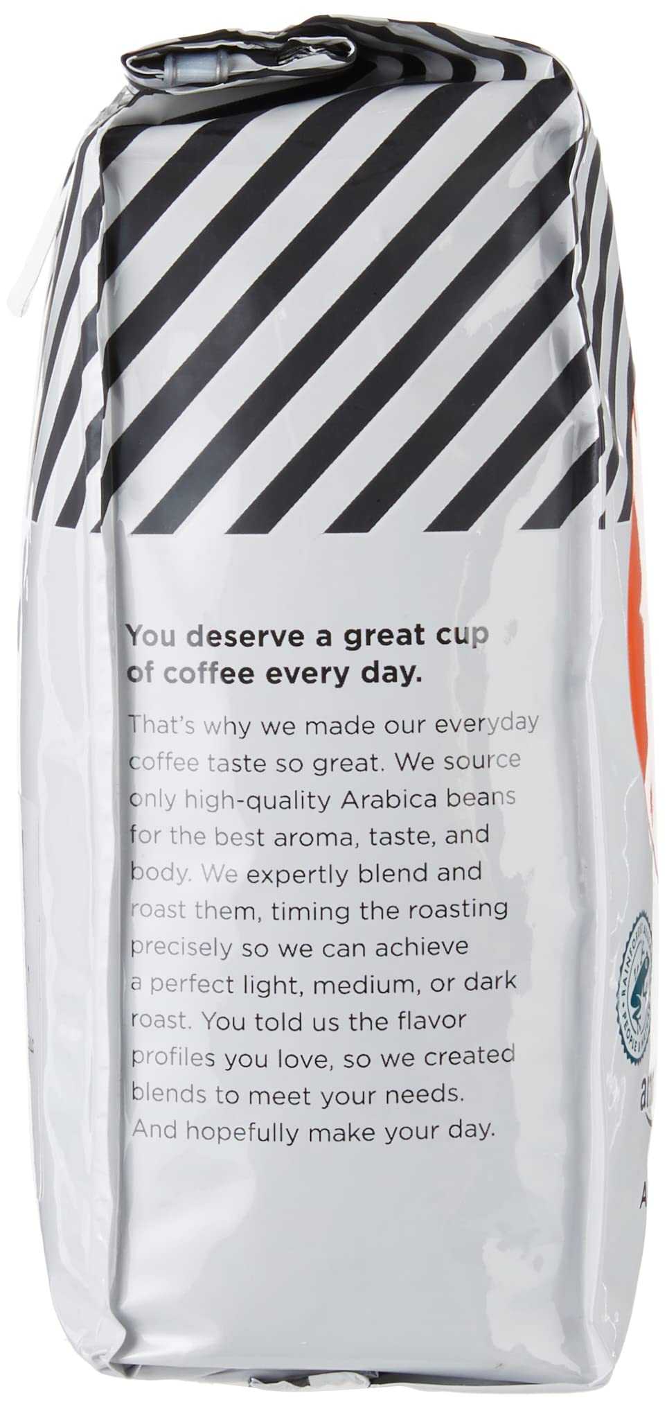 Amazon Fresh Colombia Whole Bean Coffee, Medium Roast, 12 Ounce