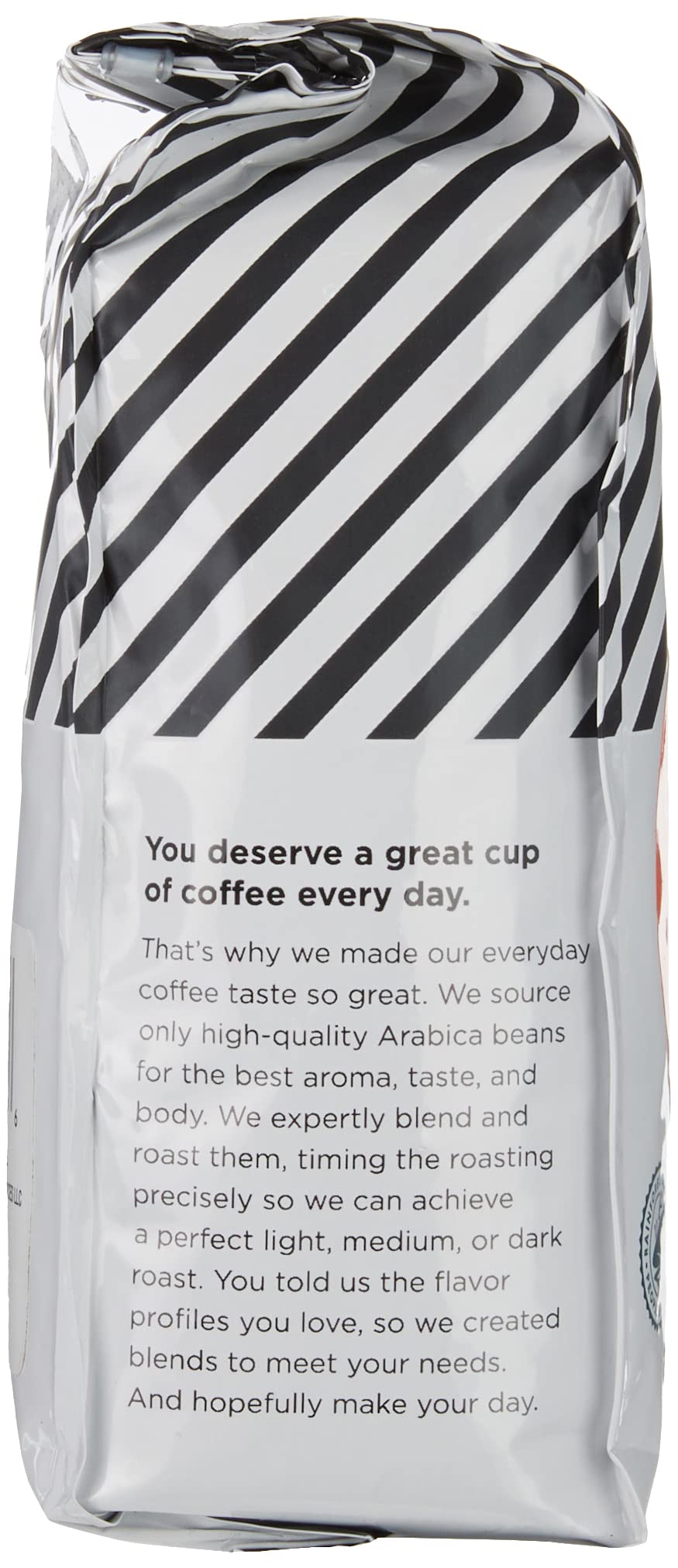 Amazon Fresh Colombia Whole Bean Coffee, Medium Roast, 12 Ounce