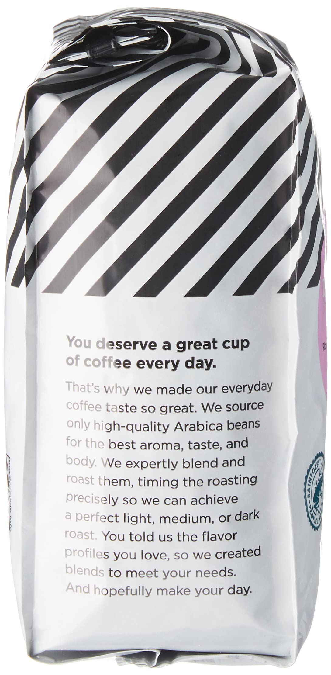 Amazon Fresh Colombia Whole Bean Coffee, Medium Roast, 12 Ounce