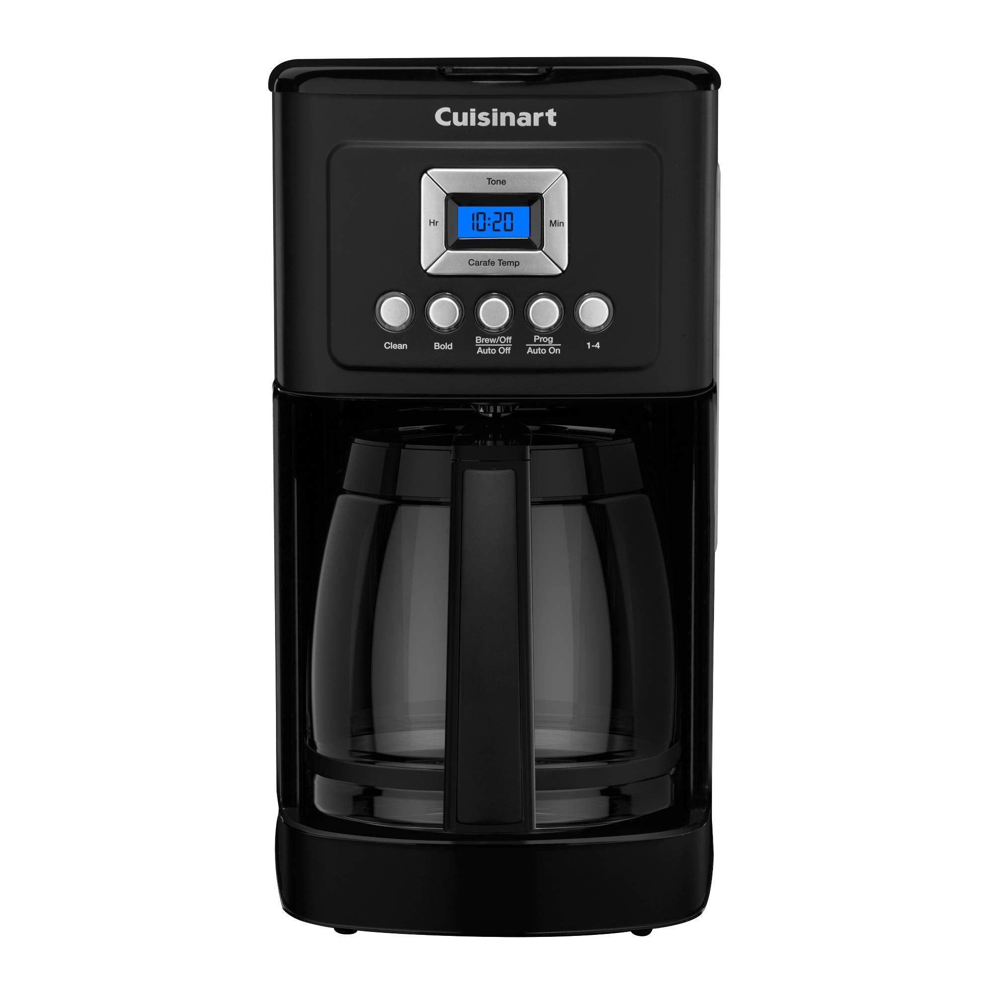 Cuisinart 14-Cup Coffee Maker, Programmable PerfecTemp Glass Carafe Coffee Machine with 1-4 Cup Setting, Brew Strength Control and Pause, Stainless Steel, DCC-3200NAS