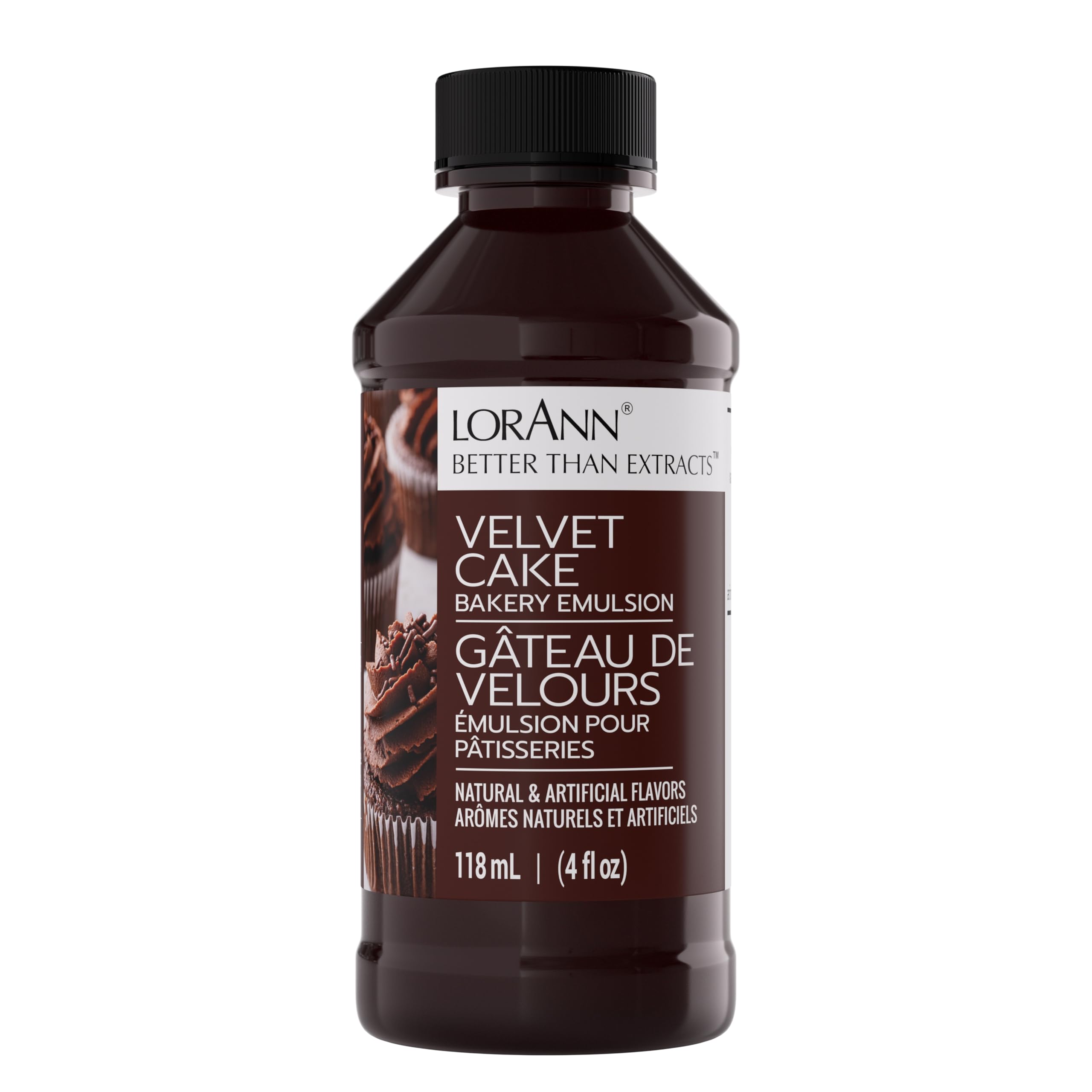 LorAnn Oils Coffee Bakery Emulsion: True Essence, Ideal for Boosting Fruit Tones in Cakes, Cookies & Desserts, Gluten-Free, Keto-Friendly, Extract Substitute Essential for Your Kitchen, 4 Oz