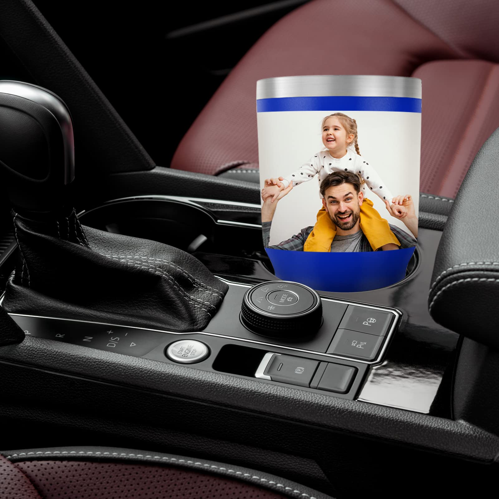 Personalized Tumbler Custom Coffee Tumbler Laser Engrave with Name 20 Oz Stainless Steel Travel Tumbler Cup Mug Personalized Gifts for Birthday Christmas Anniversary for Men Women Kids
