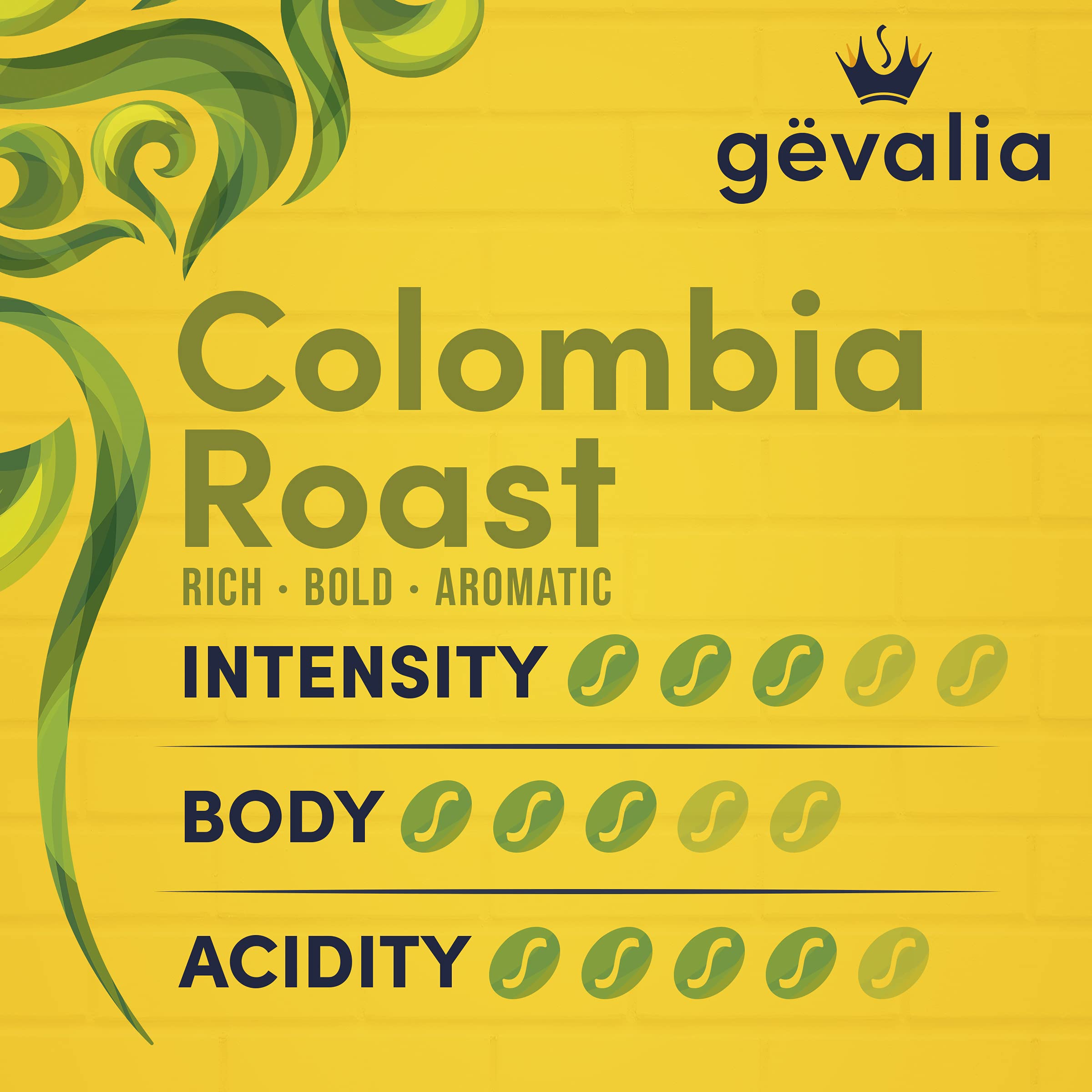 Gevalia House Blend Medium Roast 100% Arabica Ground Coffee, for a Keto and Low Carb Lifestyle, 20 oz Bag