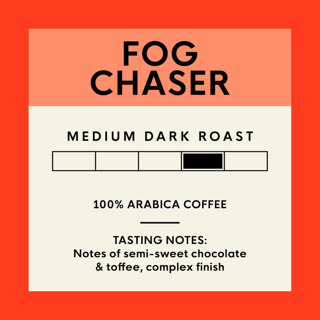 San Francisco Bay Coffee - Medium-Dark Roast Whole Bean Coffee - Fog Chaser (2 lb bag)