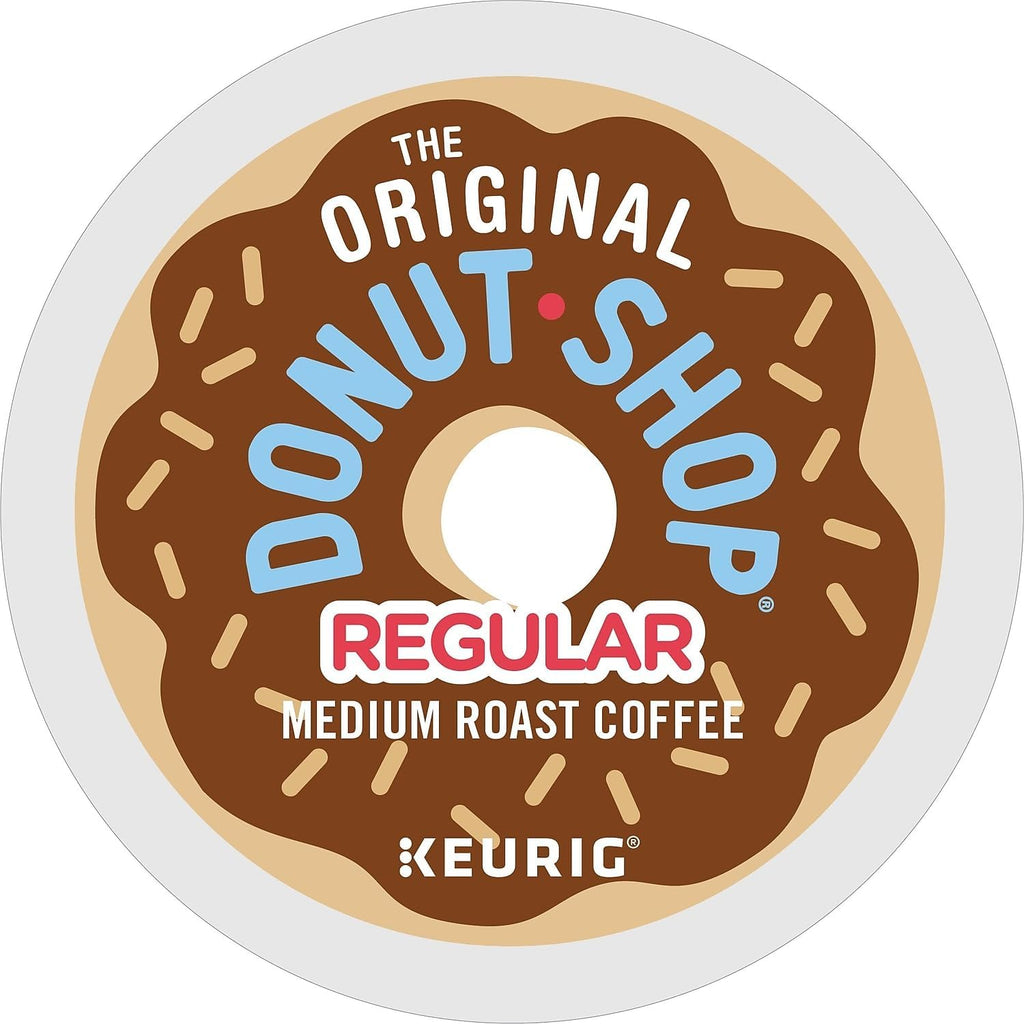 The Original Donut Shop Regular Keurig Single-Serve K-Cup Pods, Medium Roast Coffee, 72 Count