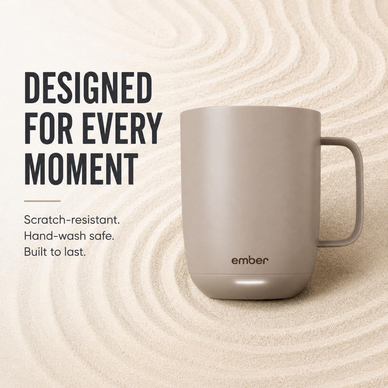 Ember Temperature Control Smart Mug 2, 14 Oz, App-Controlled Heated Coffee Mug with 80 Min Battery Life and Improved Design, Black