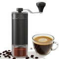 World's First 60g Large Capacity Manual Coffee Grinder, Portable Hand Coffee Bean Mill with 40 Adjustable Settings, Stainless Steel Burr Grinder for Pour Over, Camping, Travel, Gift (Forest Green)