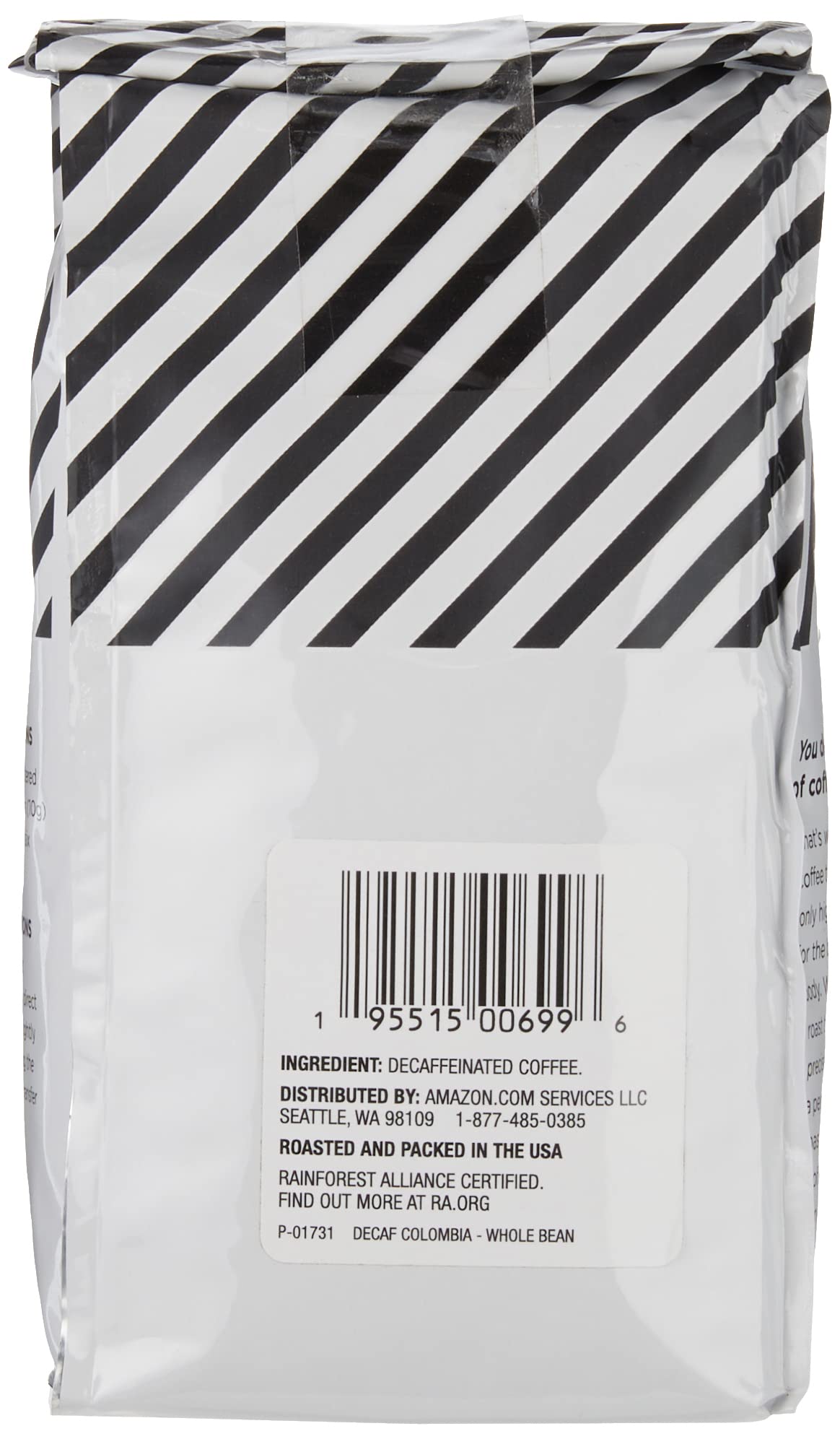 Amazon Fresh Colombia Whole Bean Coffee, Medium Roast, 12 Ounce