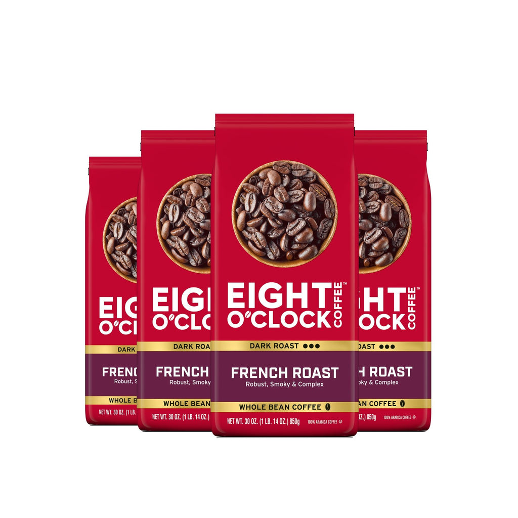 Eight O'Clock Coffee The Original, Medium Roast Whole Bean Coffee, Sweet, Fruity, Well Balanced, 30 Ounce (Pack of 1)