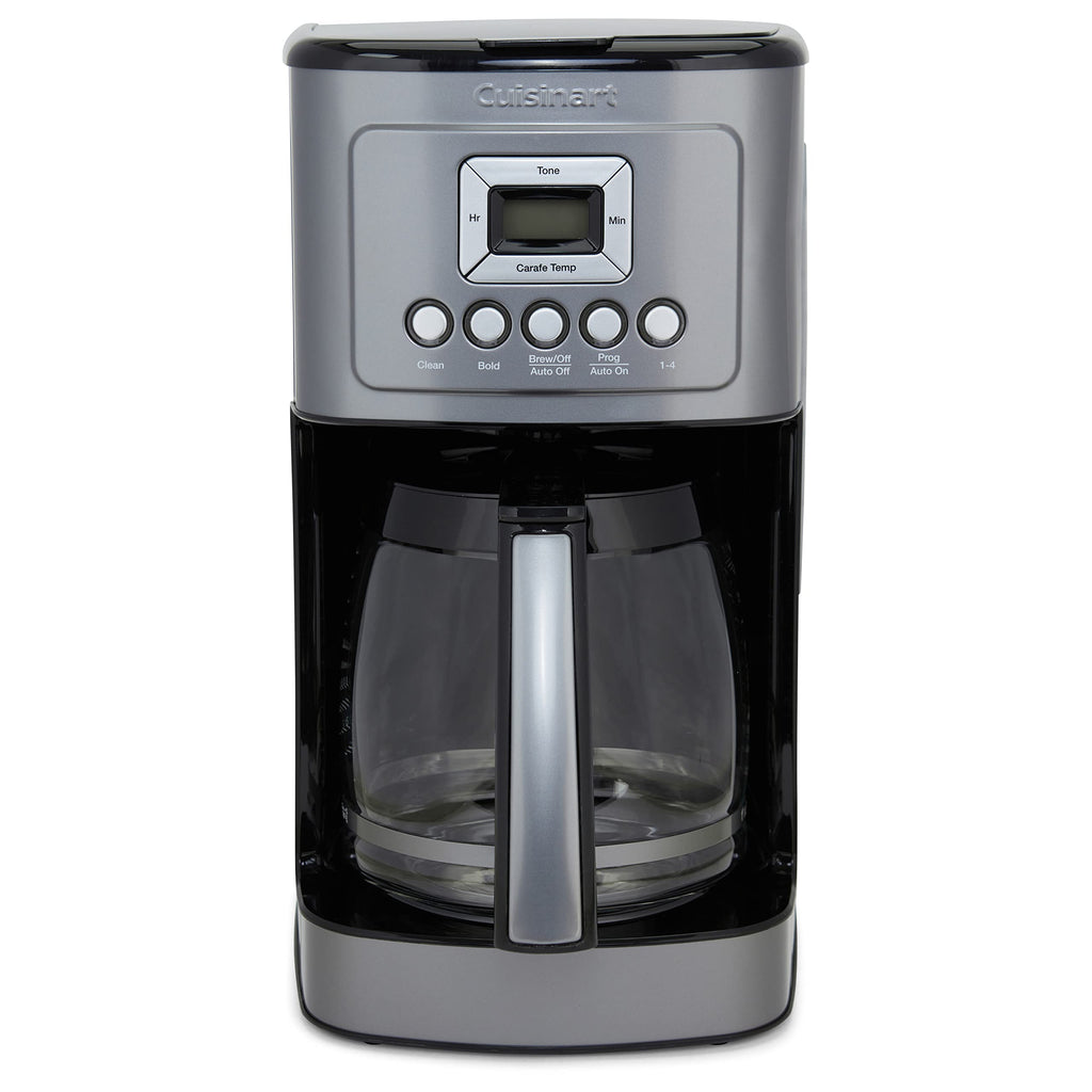 Cuisinart 14-Cup Coffee Maker, Programmable PerfecTemp Glass Carafe Coffee Machine with 1-4 Cup Setting, Brew Strength Control and Pause, Stainless Steel, DCC-3200NAS