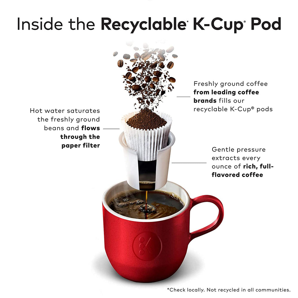 The Original Donut Shop Regular Keurig Single-Serve K-Cup Pods, Medium Roast Coffee, 72 Count