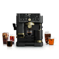 Ninja Luxe Café Pro Series, Espresso Machine, Drip Coffee, Cold Brew, Hot Water, Integrated Tamper, Built-in Grinder, Hands-Free Frother for Cappuccinos, Lattes, Americanos, Dairy or Non-Dairy, ES701
