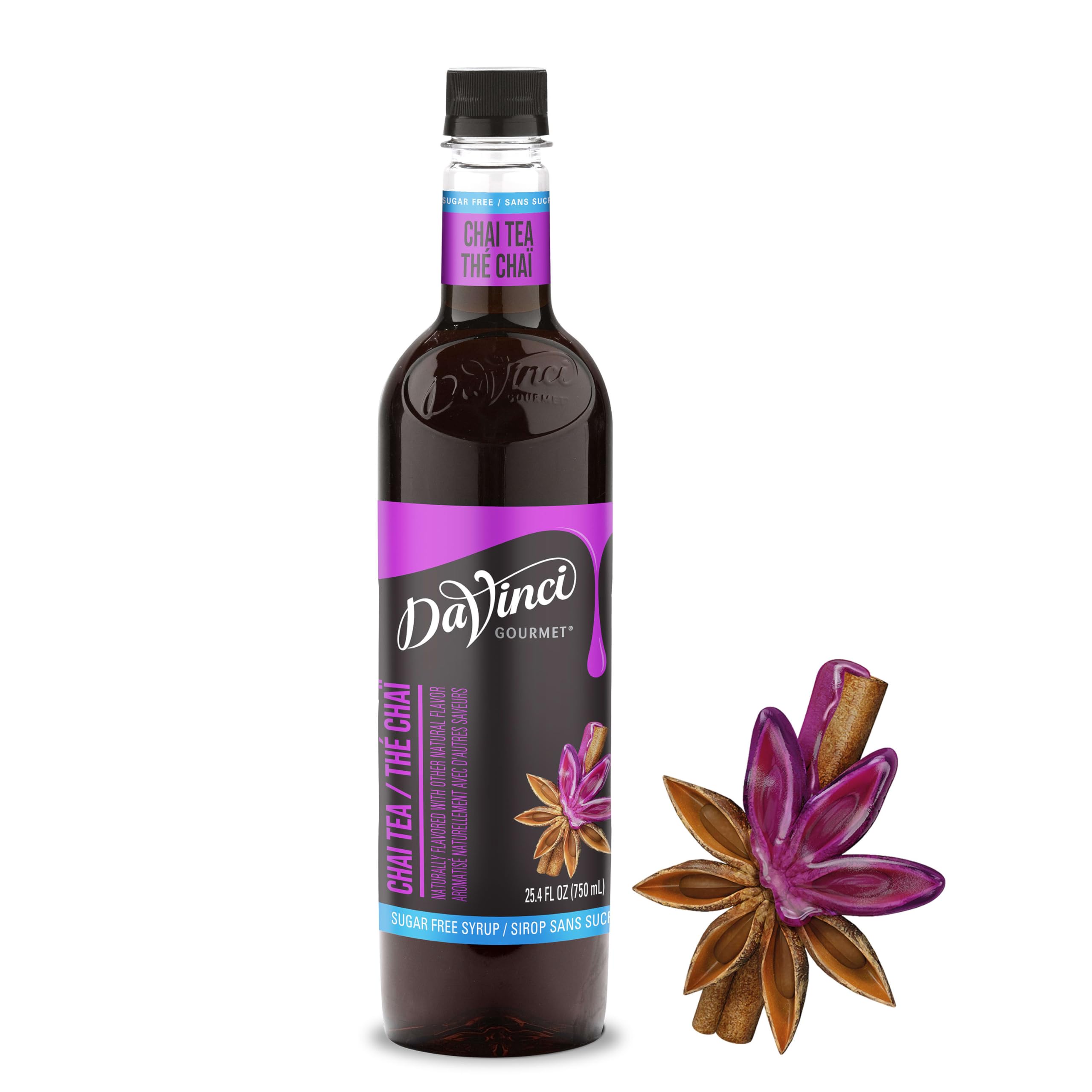 DaVinci Gourmet Sugar-Free Caramel Syrup, 25.4 Fluid Ounces (Pack of 1)