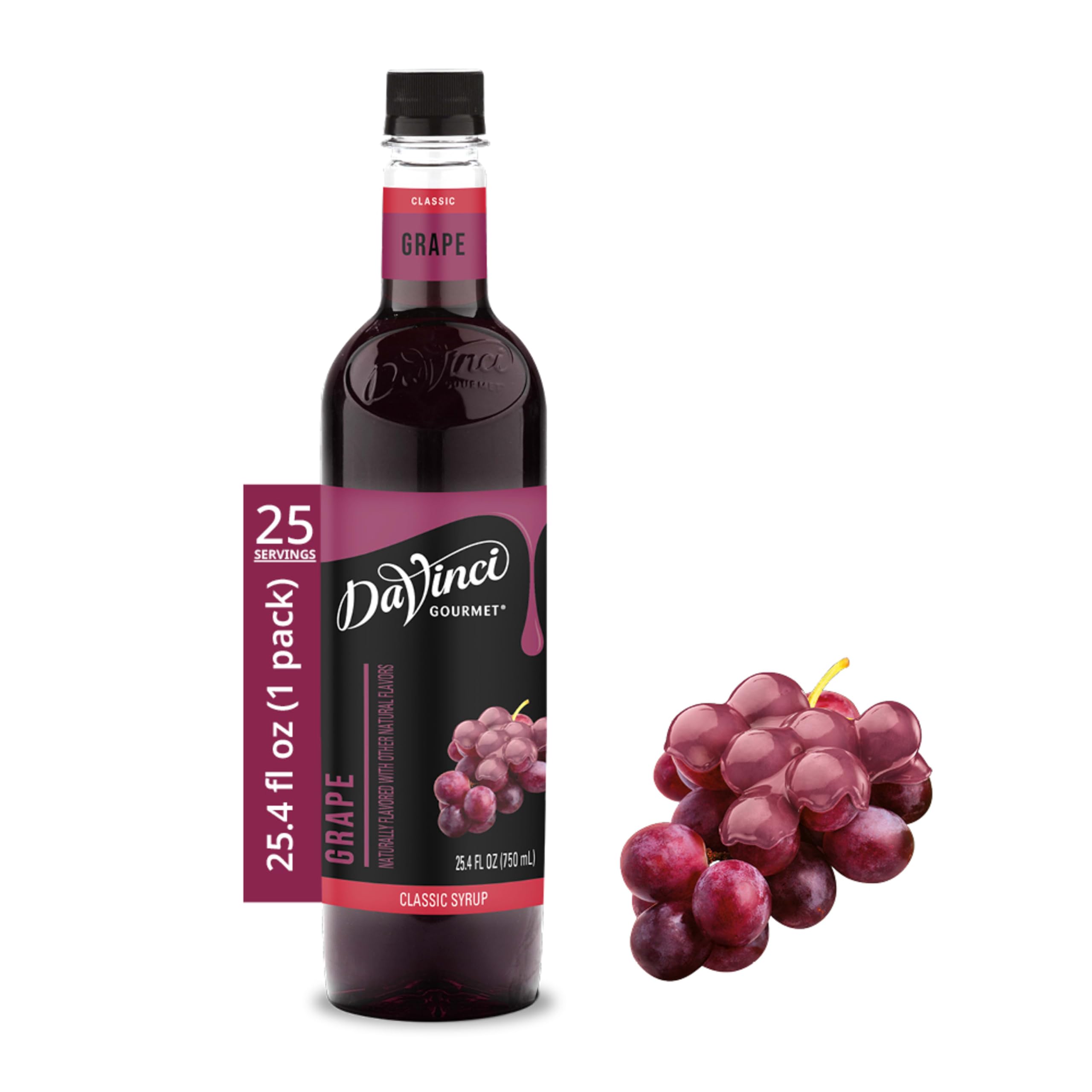 DaVinci Gourmet Classic Vanilla Syrup, 25.4 Fluid Ounces (Pack of 1)