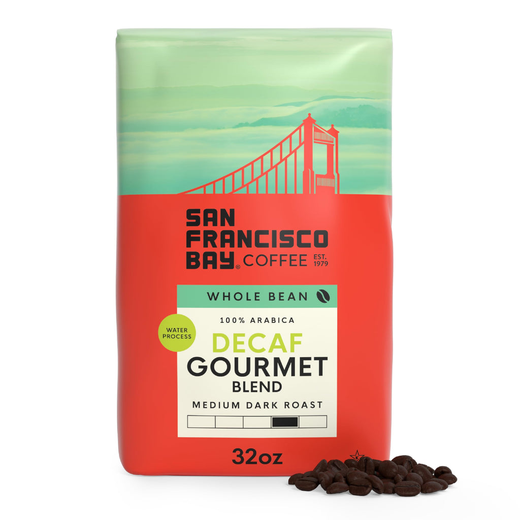 San Francisco Bay Coffee - Medium-Dark Roast Whole Bean Coffee - Fog Chaser (2 lb bag)