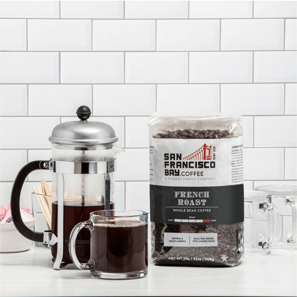 San Francisco Bay Coffee - Medium-Dark Roast Whole Bean Coffee - Fog Chaser (2 lb bag)