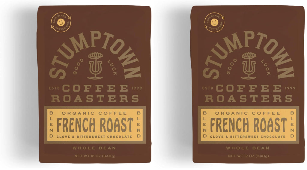 Stumptown Coffee Roasters, Medium Roast Whole Bean Coffee, 100% Arabica Coffee - Hair Bender 12 Ounce Bag with Flavor Notes of Citrus and Dark Chocolate
