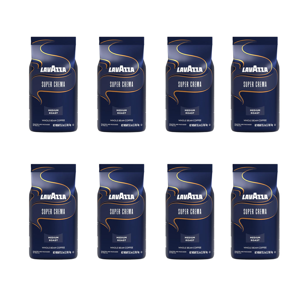 Lavazza Espresso Whole Bean Coffee, Medium Roast, 100% Arabica, 2.2 lb Bag (Pack of 1)