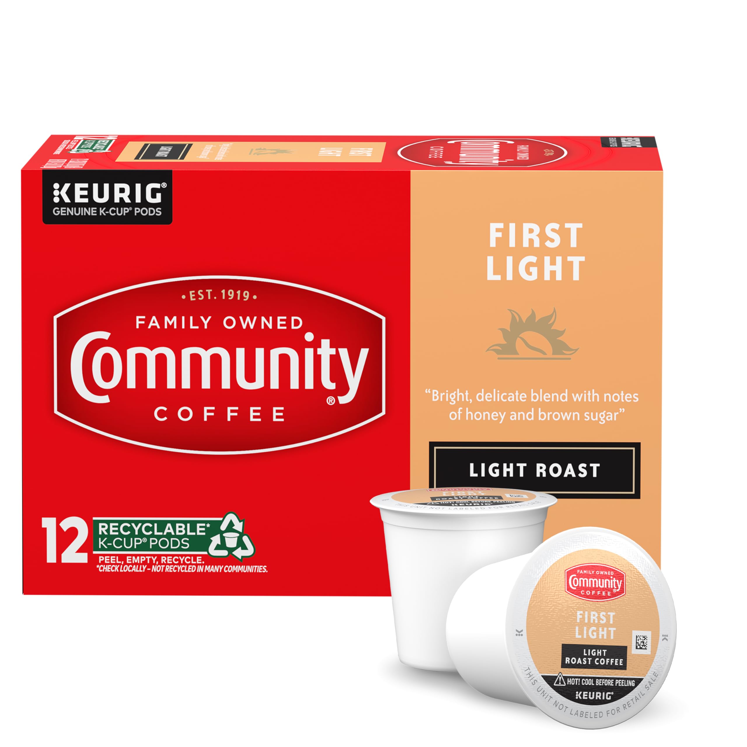 Community Coffee Café Special Medium-Dark Roast Single Serve Keurig K-Cup Pods 32 ct Box