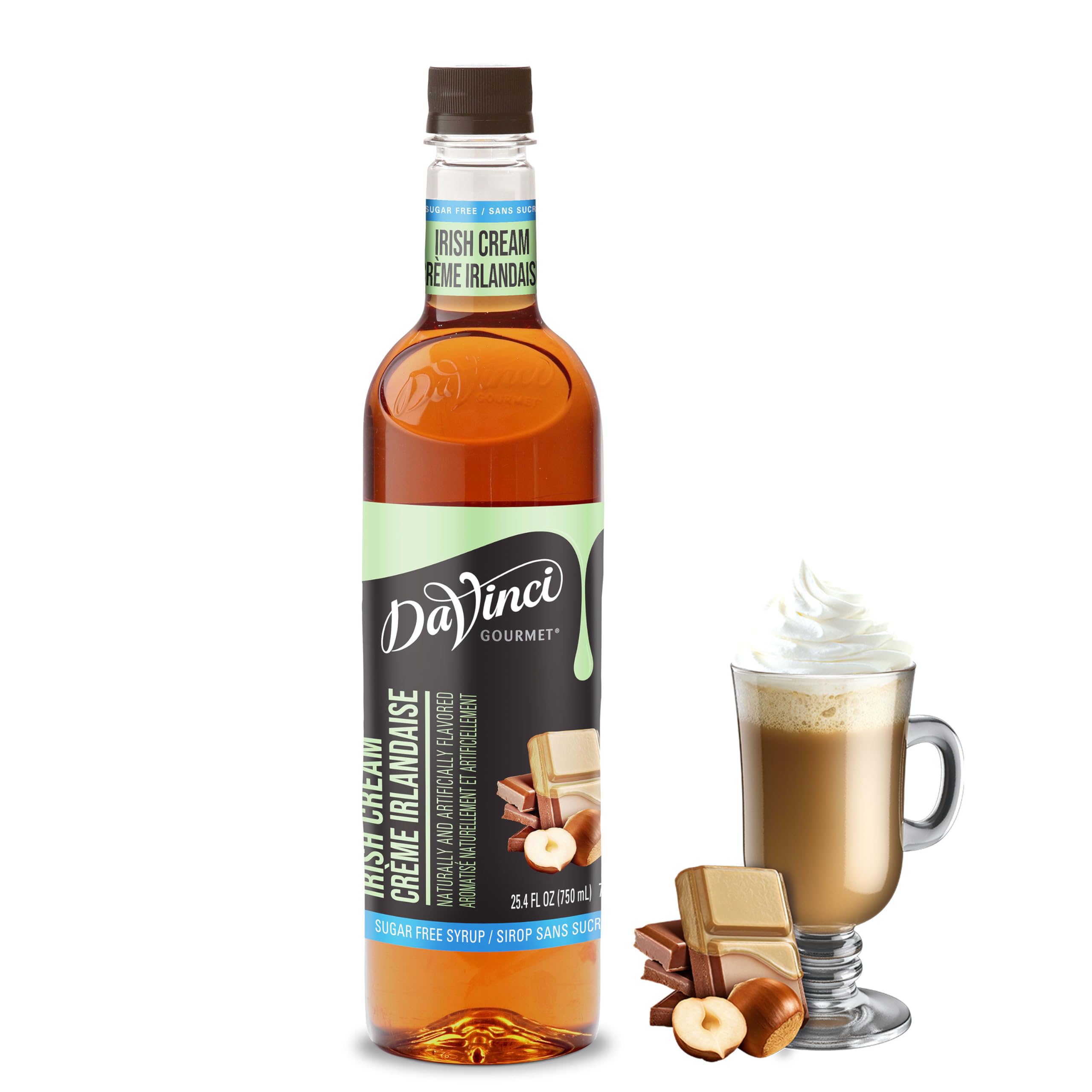 DaVinci Gourmet Sugar-Free Caramel Syrup, 25.4 Fluid Ounces (Pack of 1)