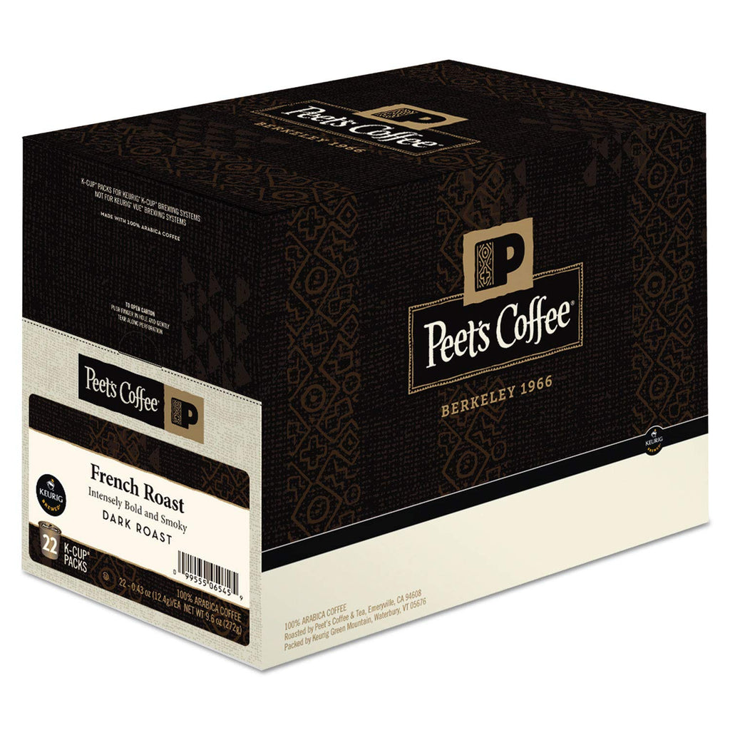 Peet's Coffee, Dark Roast Keurig K-Cup Pods, 100% Arabica Coffee - Major Dickason's Blend 75 Count (1 Box of 75 Pods)
