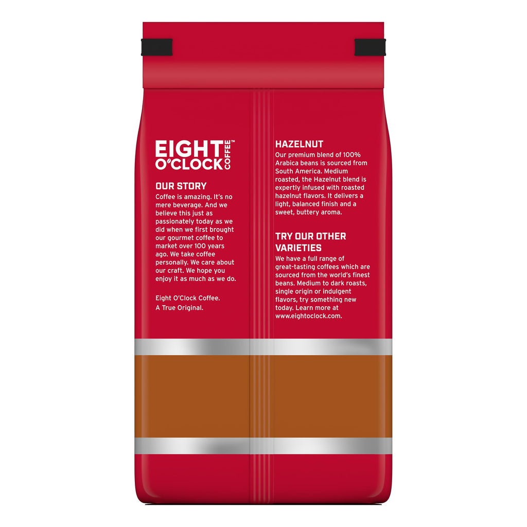 Eight O'Clock Coffee The Original, Medium Roast Whole Bean Coffee, Sweet, Fruity, Well Balanced, 30 Ounce (Pack of 1)