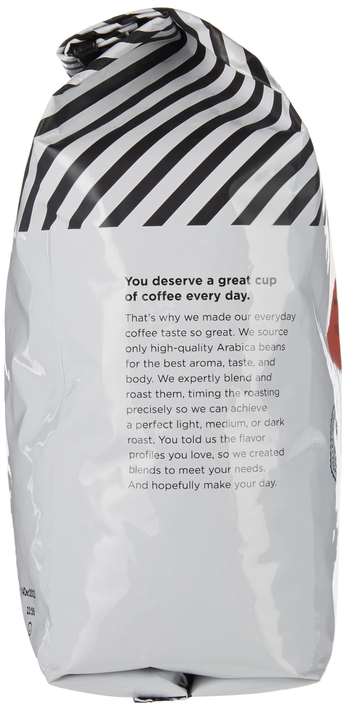 Amazon Fresh Colombia Whole Bean Coffee, Medium Roast, 12 Ounce