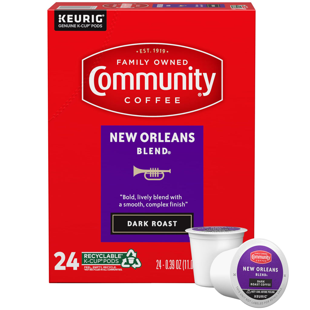 Community Coffee Café Special Medium-Dark Roast Single Serve Keurig K-Cup Pods 32 ct Box