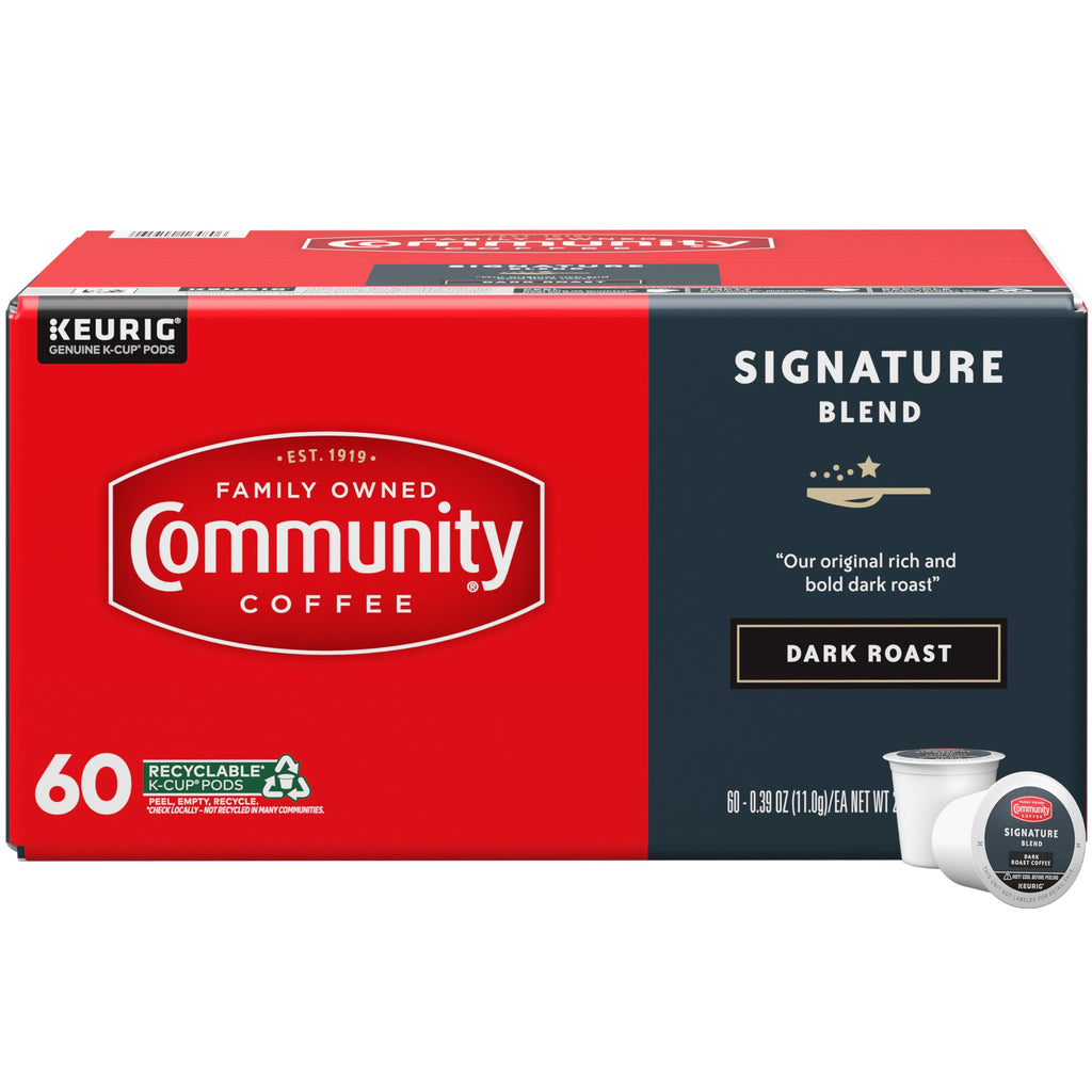 Community Coffee Café Special Medium-Dark Roast Single Serve Keurig K-Cup Pods 32 ct Box