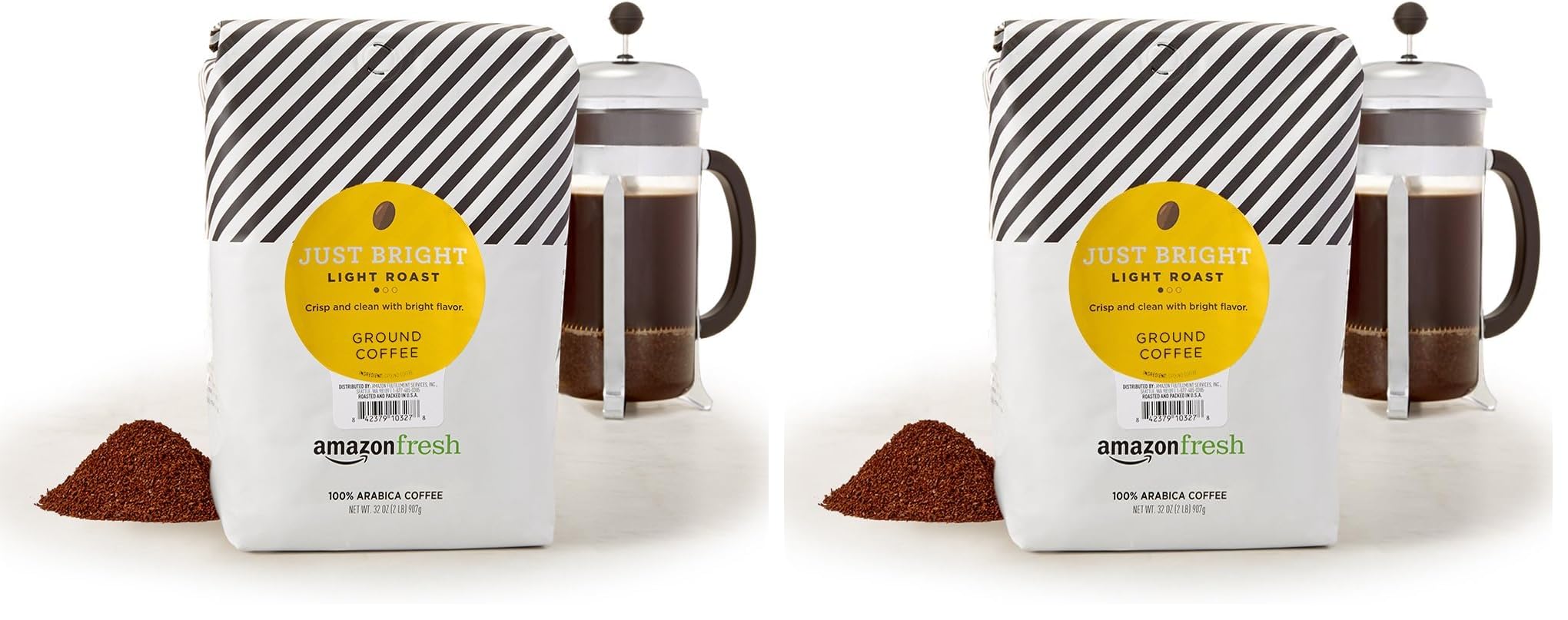 Amazon Fresh, Colombia Ground Coffee, Medium Roast, 32 Oz