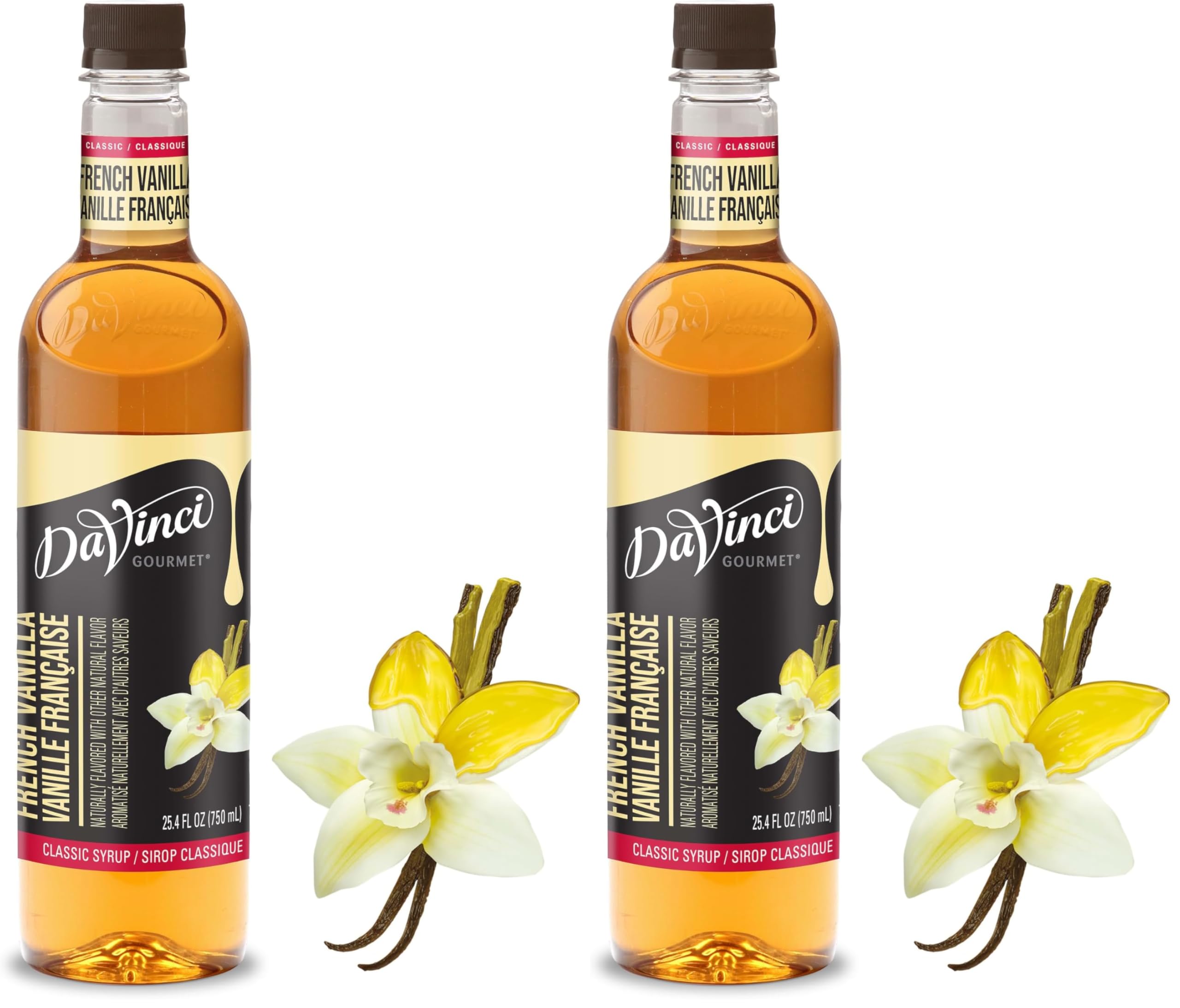 DaVinci Gourmet Classic Vanilla Syrup, 25.4 Fluid Ounces (Pack of 1)