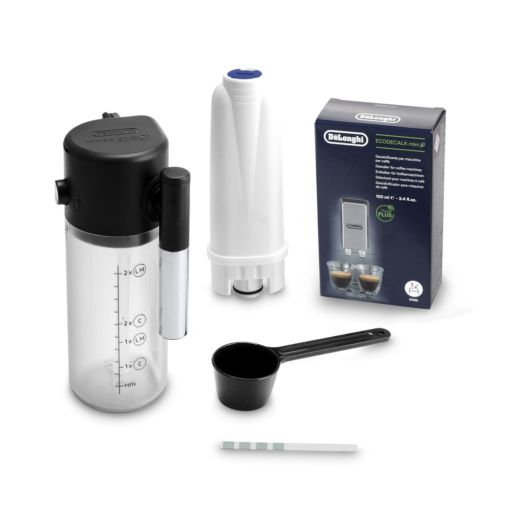 De'Longhi Magnifica Evo Automatic Espresso & Coffee Machine with Auto Milk Frother, Built-in Grinder & Auto-Clean Function - For Latte, Cappuccino, Americano, Iced Coffee, ECAM29084SB , Silver