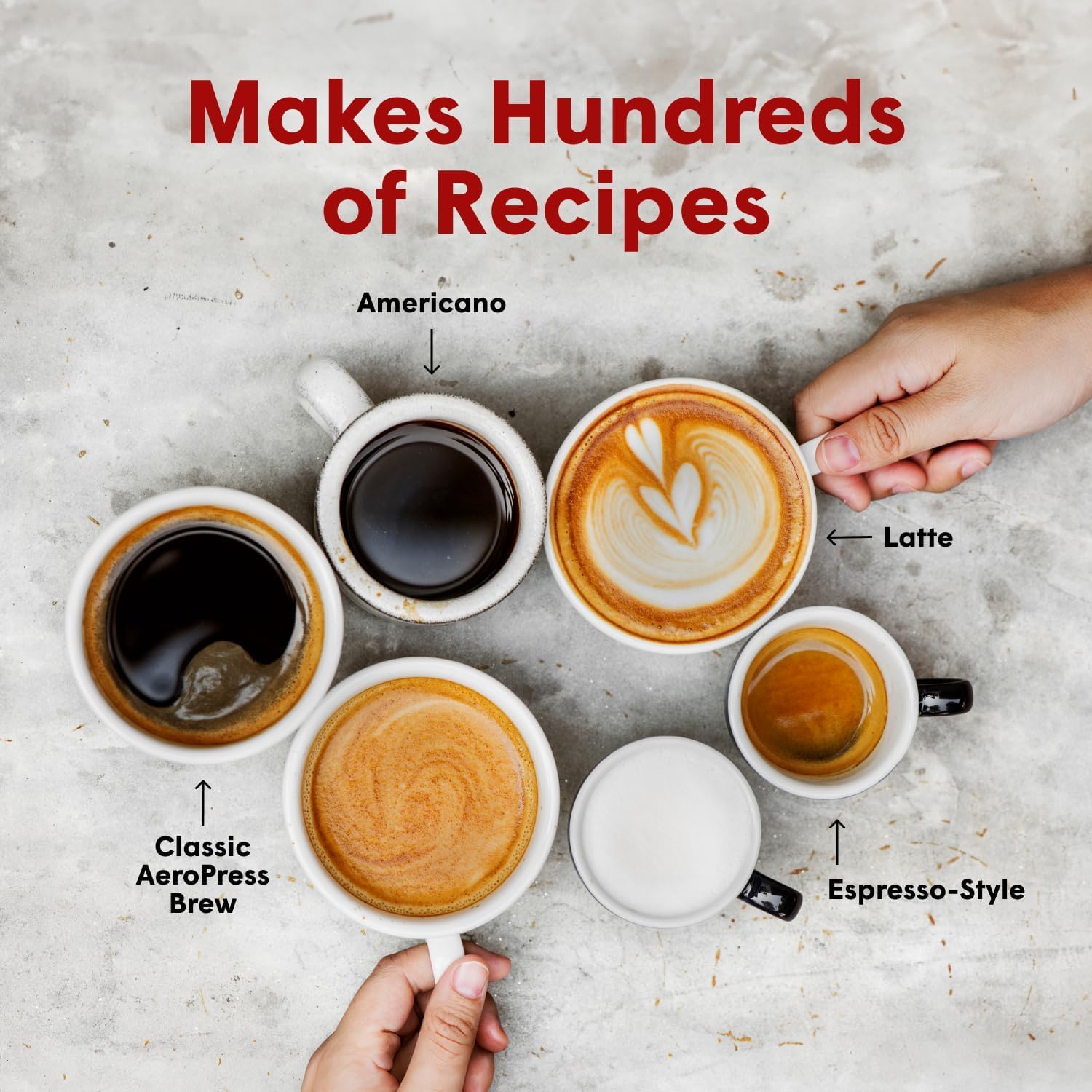 AeroPress Go, Extra Small Portable Coffee Maker Kit, Travel, Hiking & Camping, All-in-One French Press, Pour-Over & Espresso Style Manual Brewer, 2 Min Brew Makes a Less Bitter, More Flavorful Cup