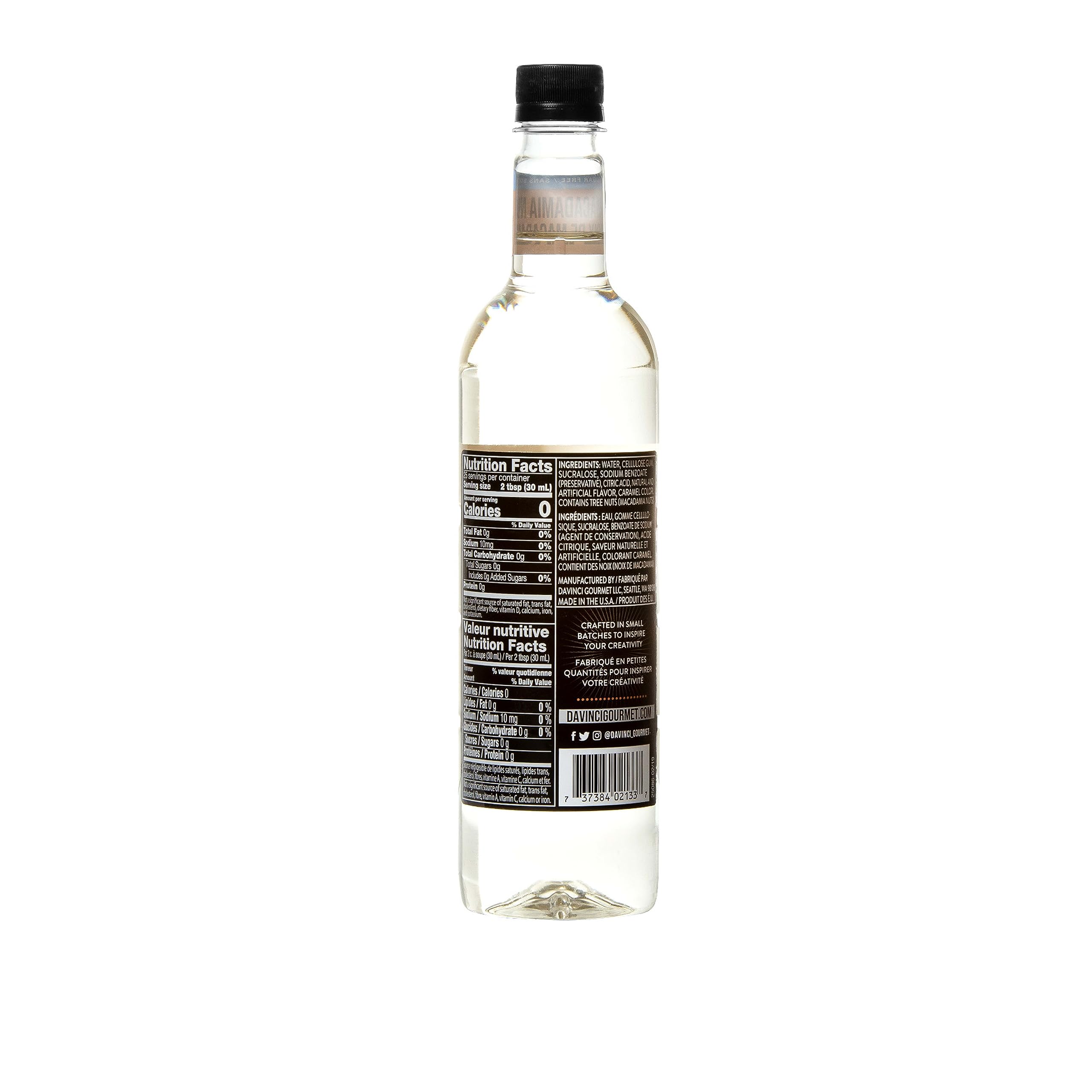DaVinci Gourmet Sugar-Free Caramel Syrup, 25.4 Fluid Ounces (Pack of 1)