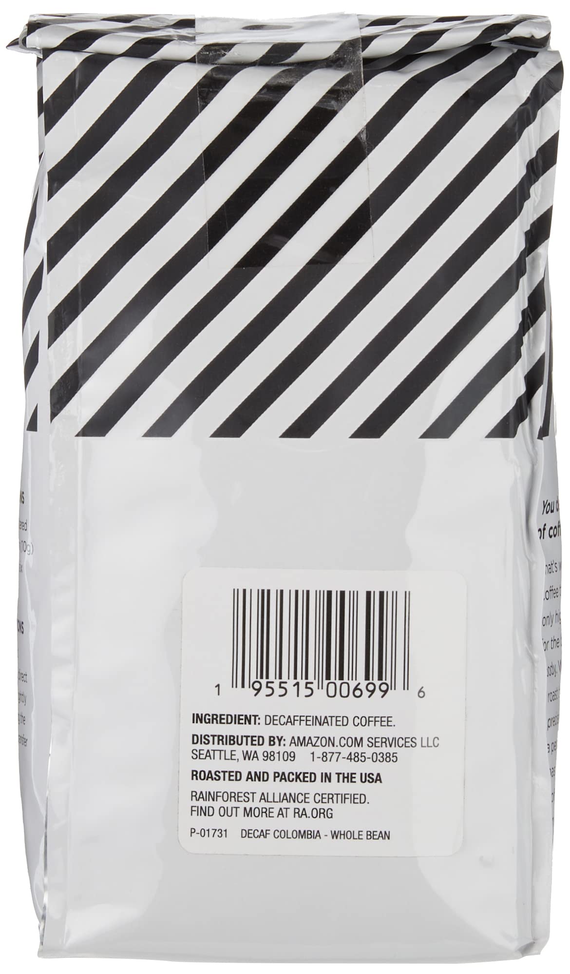 Amazon Fresh Colombia Whole Bean Coffee, Medium Roast, 12 Ounce