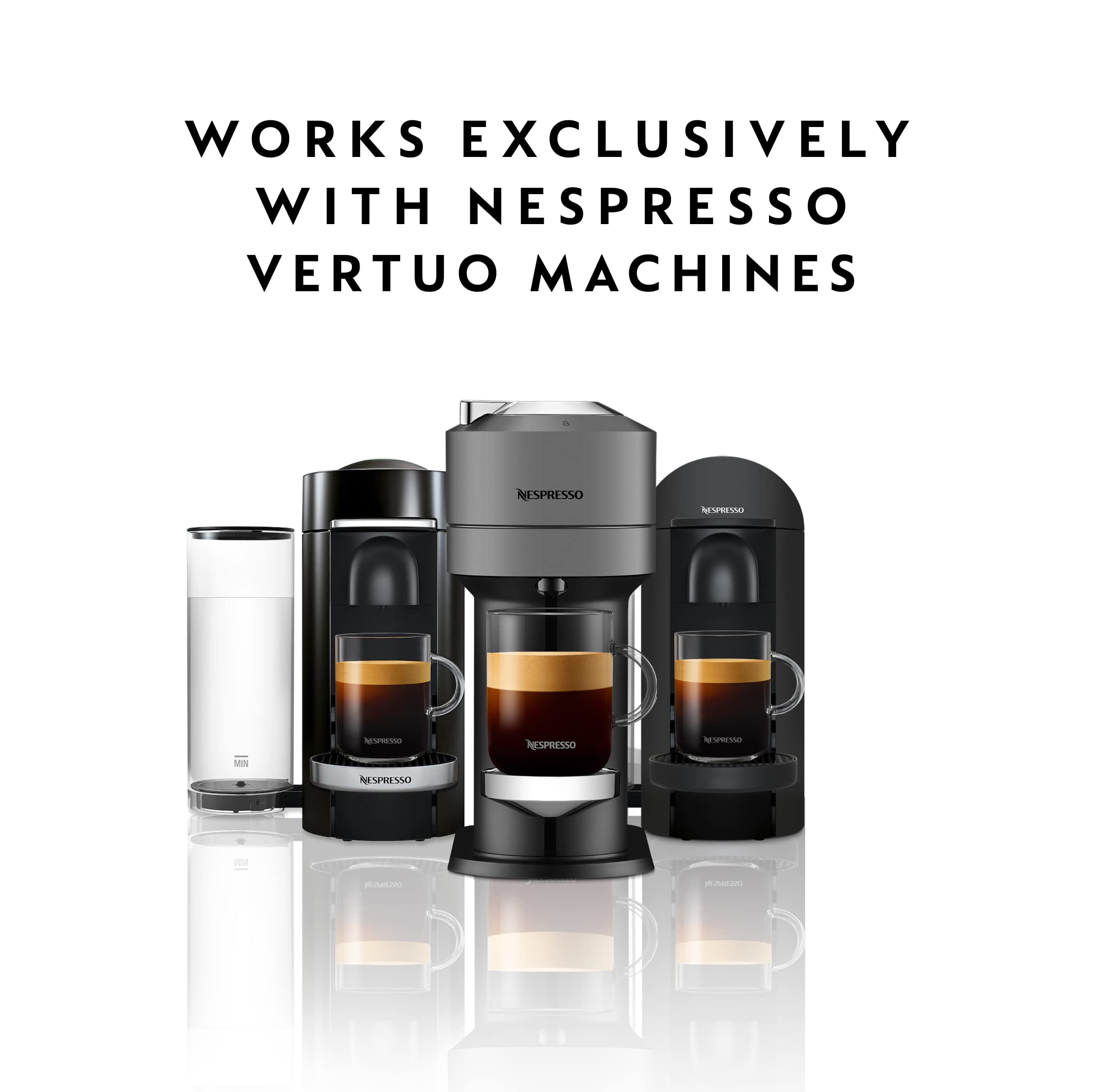 Nespresso Capsules Vertuo, Melozio, Medium Roast Coffee, 30-Count Coffee Pods, Brews 7.8oz.