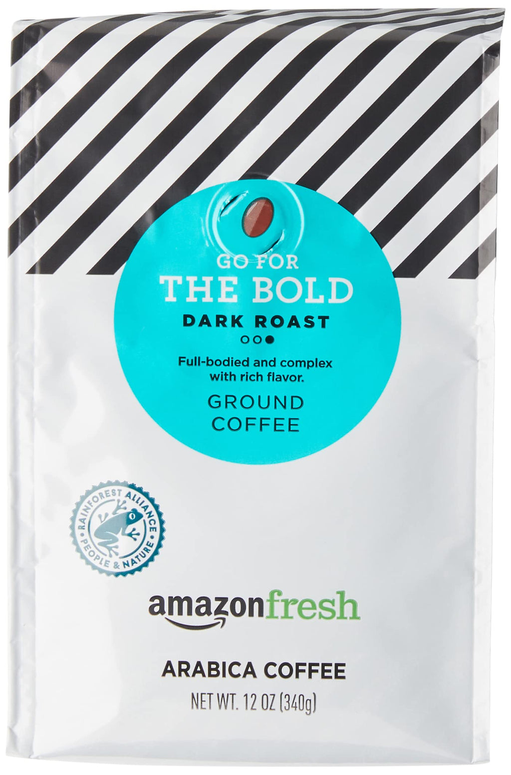 Amazon Fresh, Colombia Ground Coffee, Medium Roast, 32 Oz