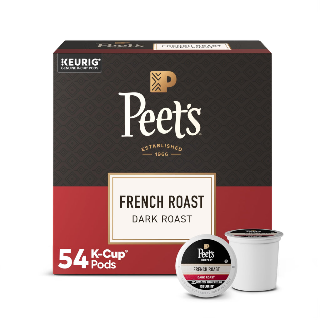Peet's Coffee, Dark Roast Keurig K-Cup Pods, 100% Arabica Coffee - Major Dickason's Blend 75 Count (1 Box of 75 Pods)