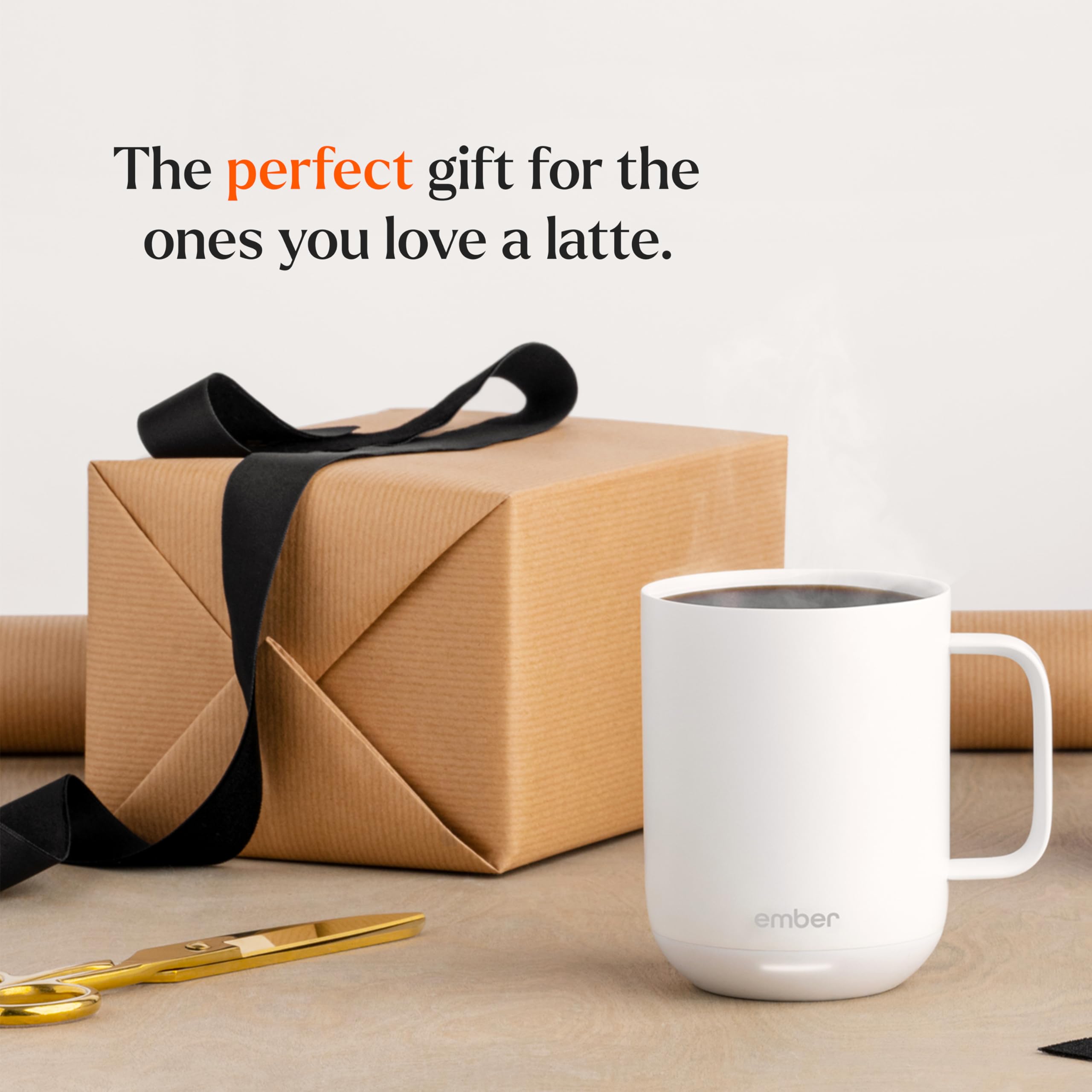 Ember Temperature Control Smart Mug 2, 14 Oz, App-Controlled Heated Coffee Mug with 80 Min Battery Life and Improved Design, Black
