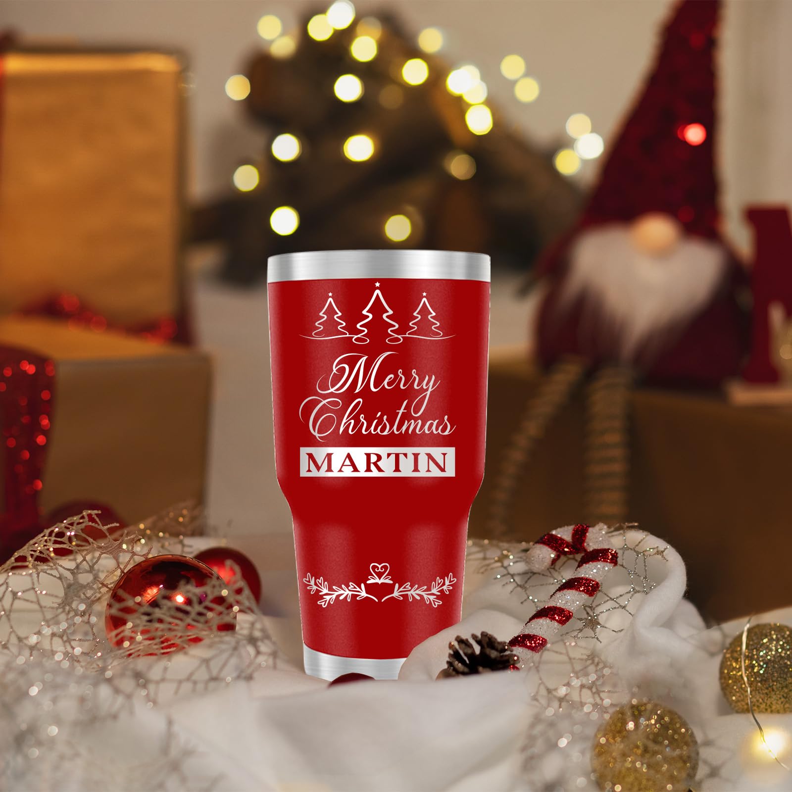Personalized Tumbler Custom Coffee Tumbler Laser Engrave with Name 20 Oz Stainless Steel Travel Tumbler Cup Mug Personalized Gifts for Birthday Christmas Anniversary for Men Women Kids