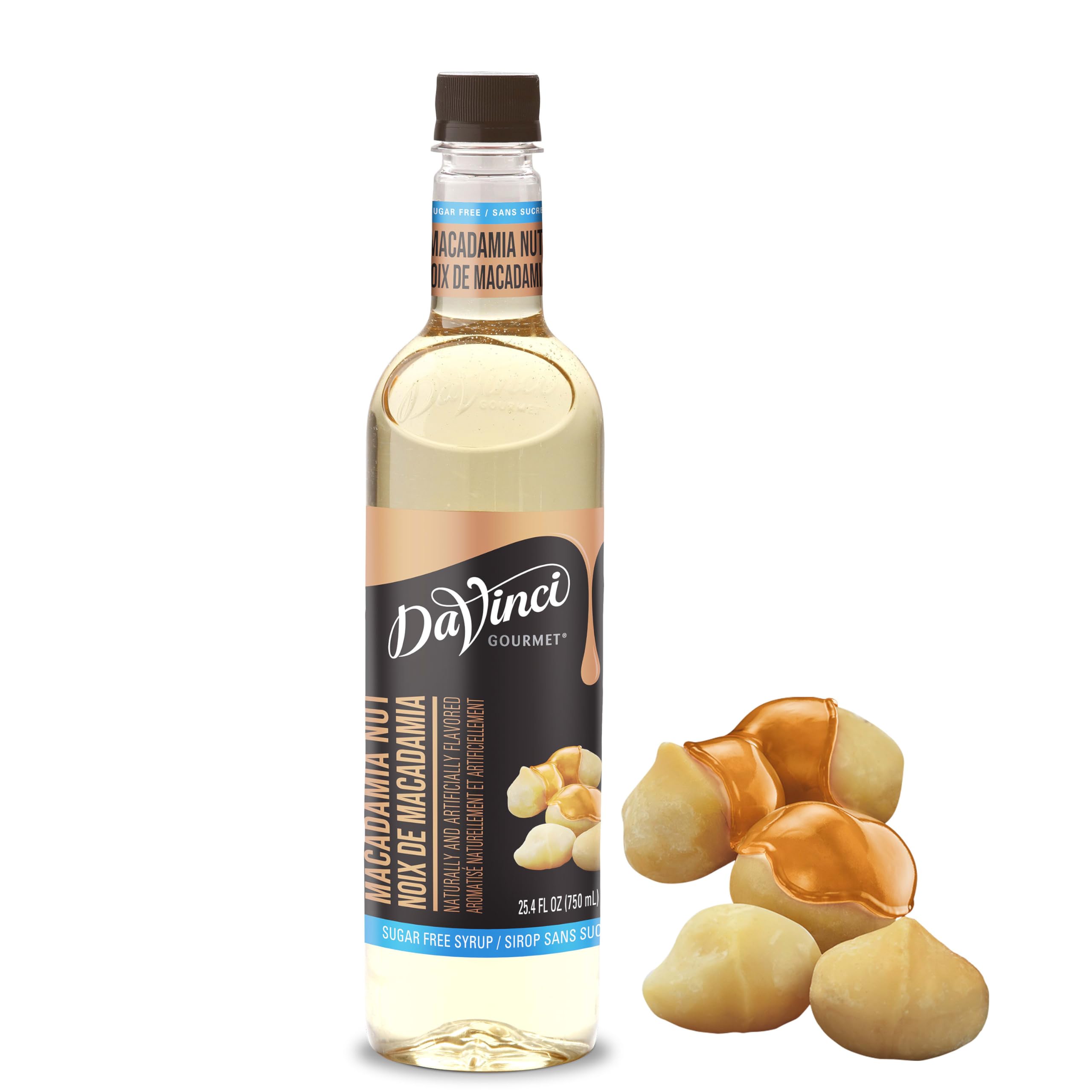 DaVinci Gourmet Sugar-Free Caramel Syrup, 25.4 Fluid Ounces (Pack of 1)