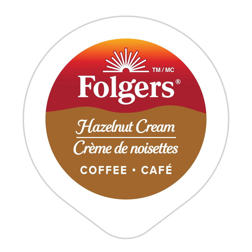Folgers French Vanilla Artificially Flavored Coffee, Keurig K-Cup pods, 10 Count Box (Pack of 6)